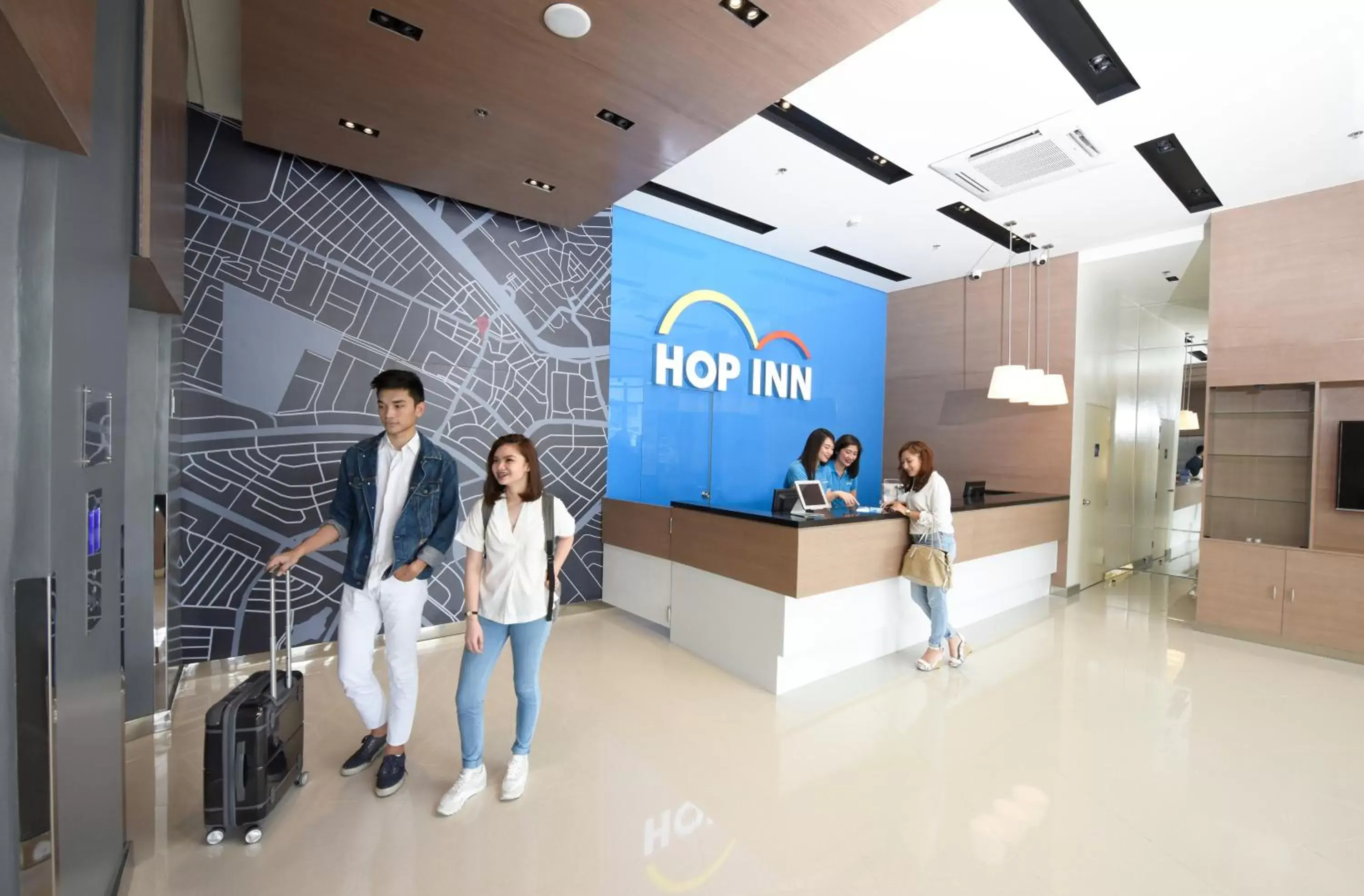 Staff in Hop Inn Hotel Makati Avenue Manila