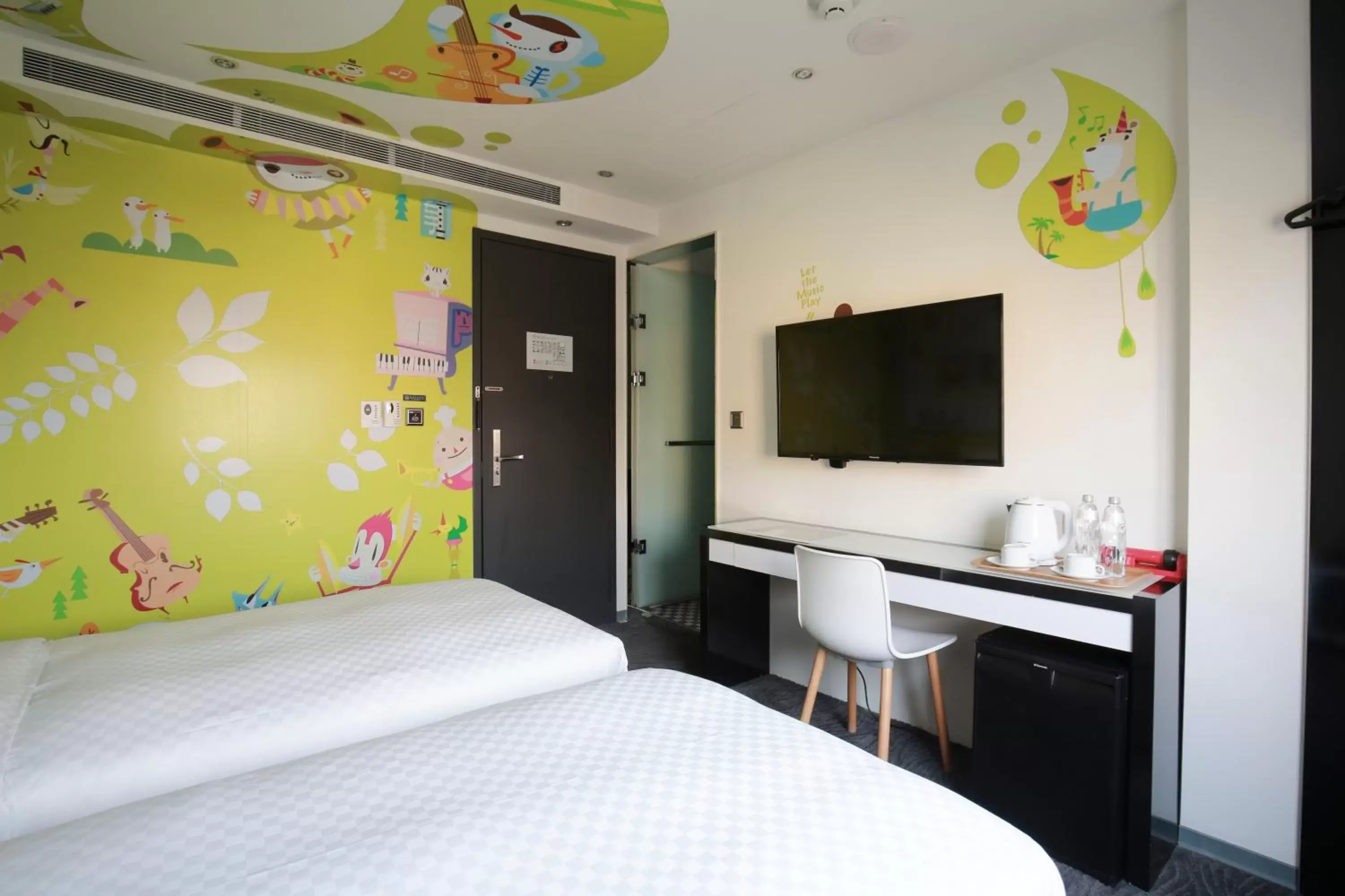 Bed in CityInn Hotel Plus - Taichung Station Branch