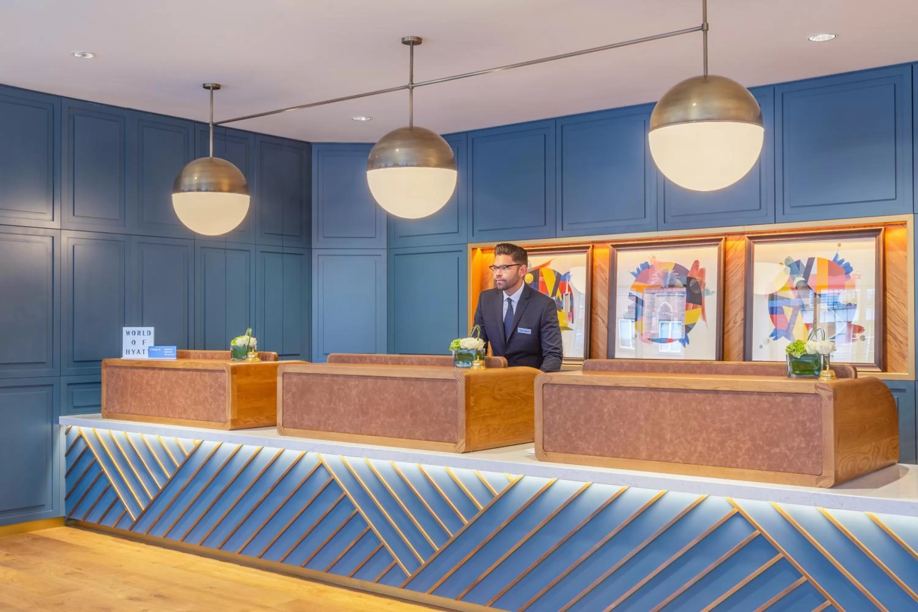 Lobby or reception in Hyatt Centric The Liberties Dublin