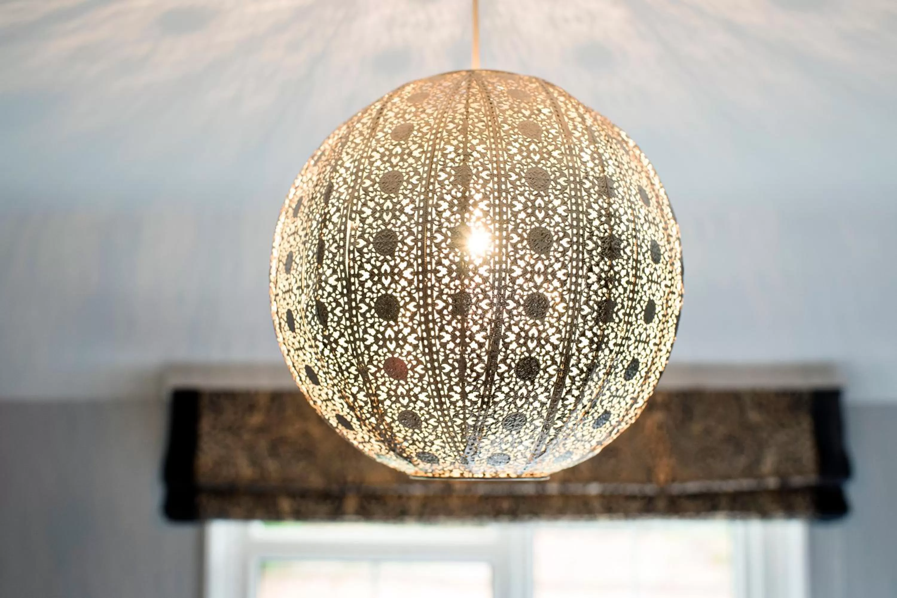 Decorative detail in Crazy Fox Hurley Boutique B&B