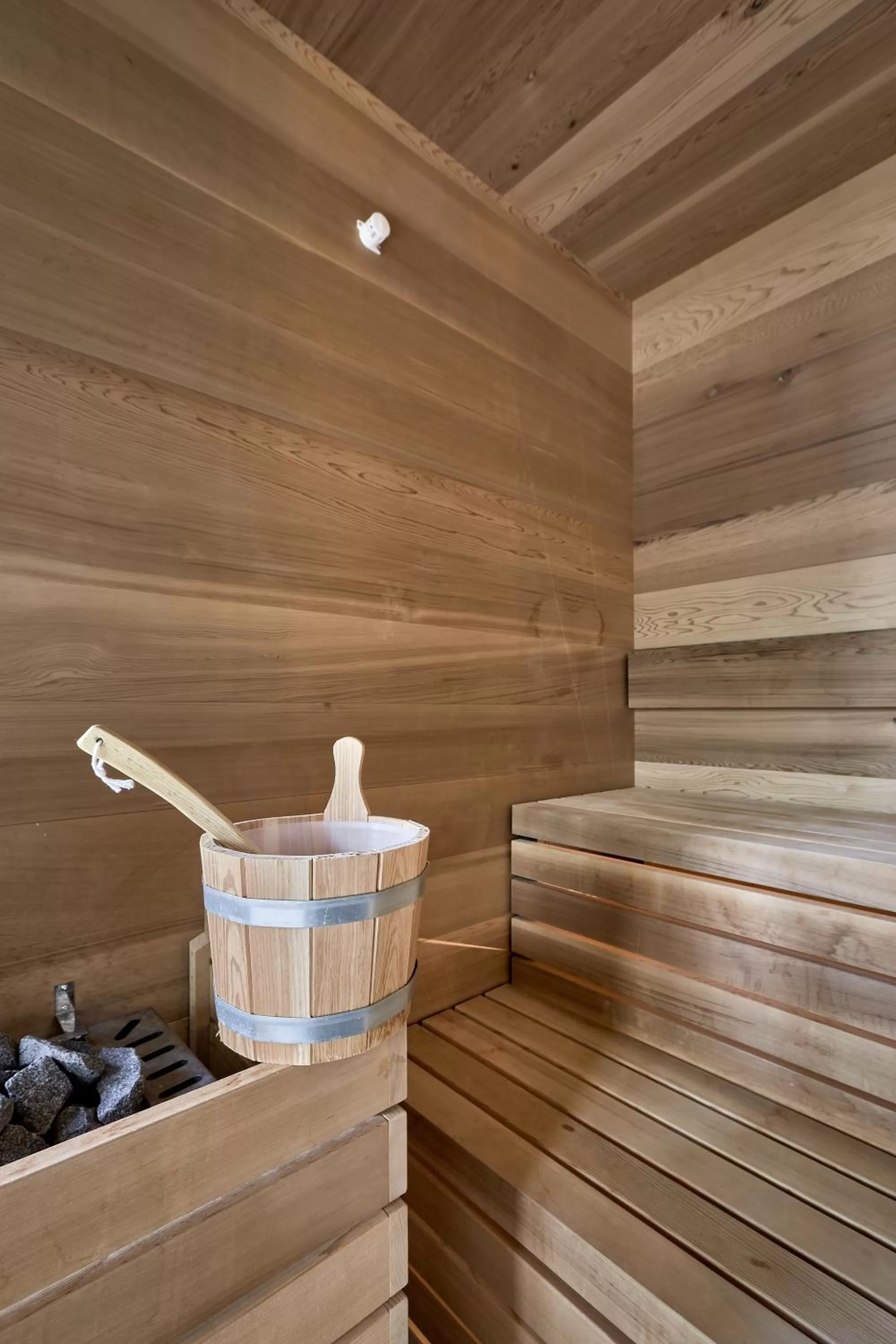Sauna in Floris Green Suites by Parc Hotel Florian
