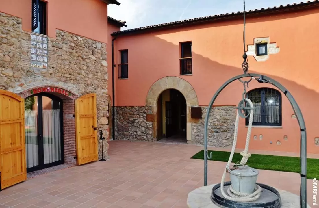 Facade/entrance in Hotel Can Panyella