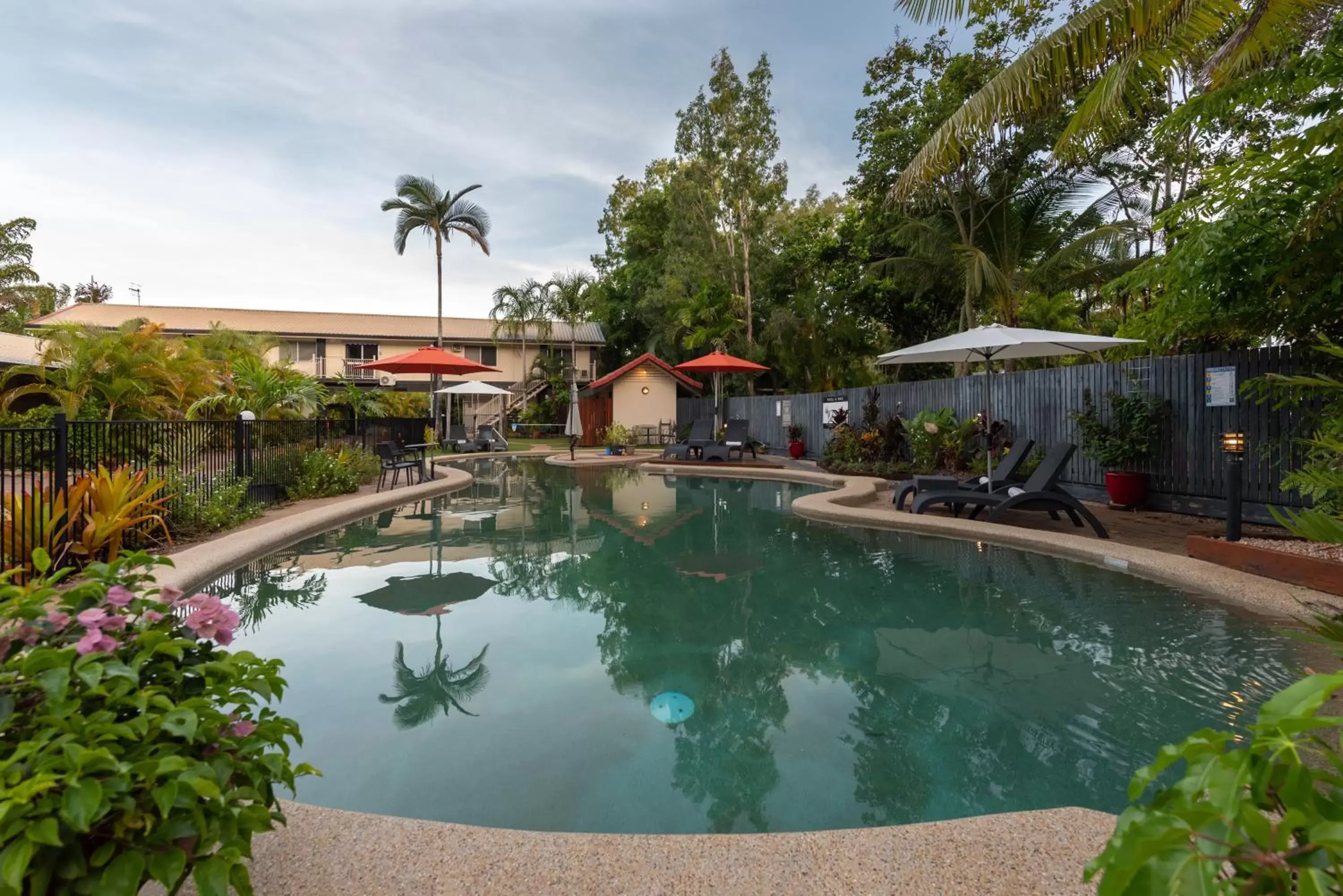 Swimming Pool in Lychee Tree Holiday Apartments