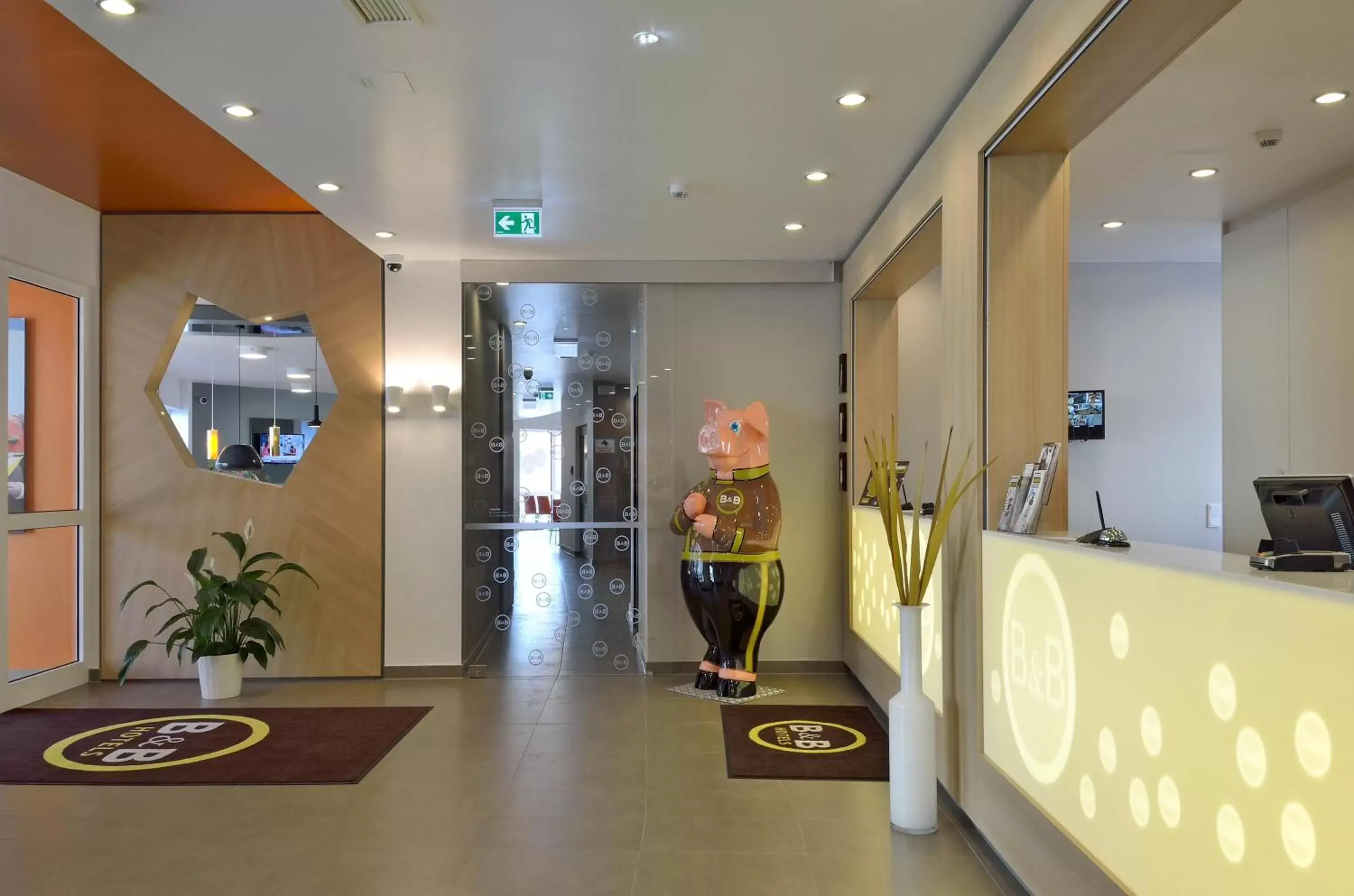 Lobby or reception, Lobby/Reception in B&B Hotel Schweinfurt-City