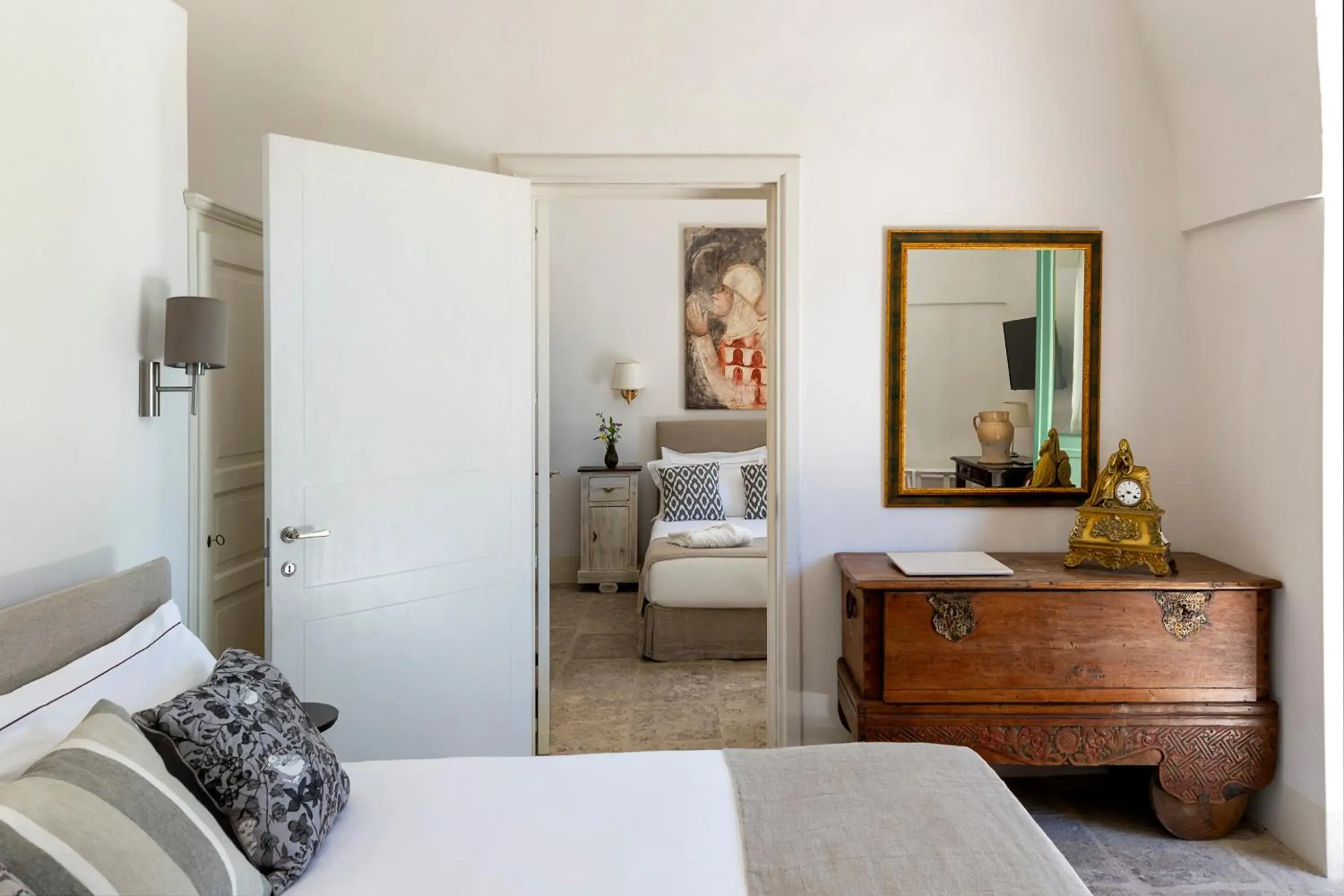 Bed, Bathroom in Palazzo Ducale Venturi - Luxury Hotel & Wellness