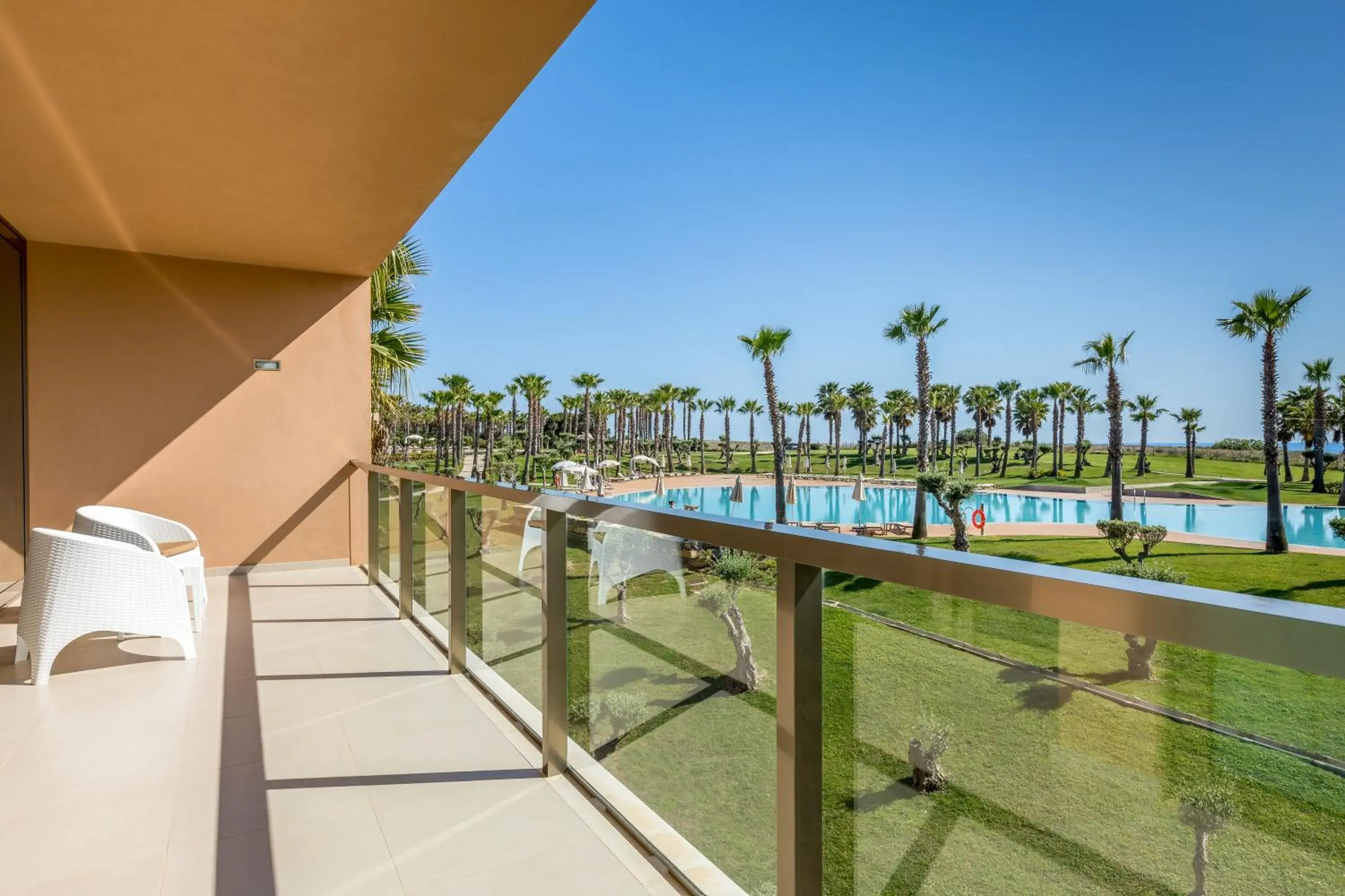 Balcony/Terrace in NAU Salgados Dunas Suites