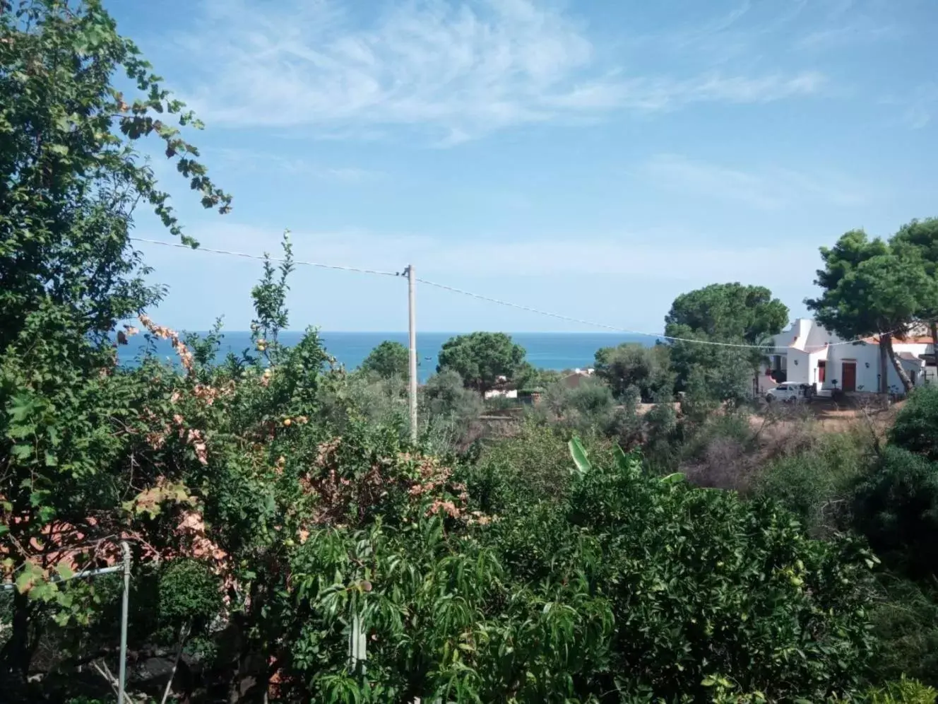 Stanza in Villa con giardino vista mare