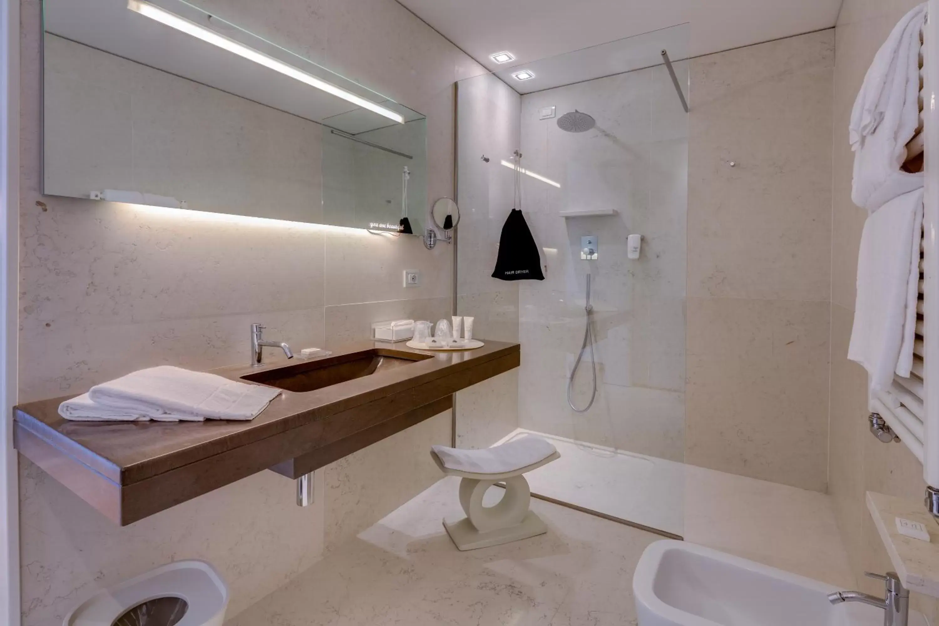 Shower, Bathroom in Best Western Plus Hotel Bologna