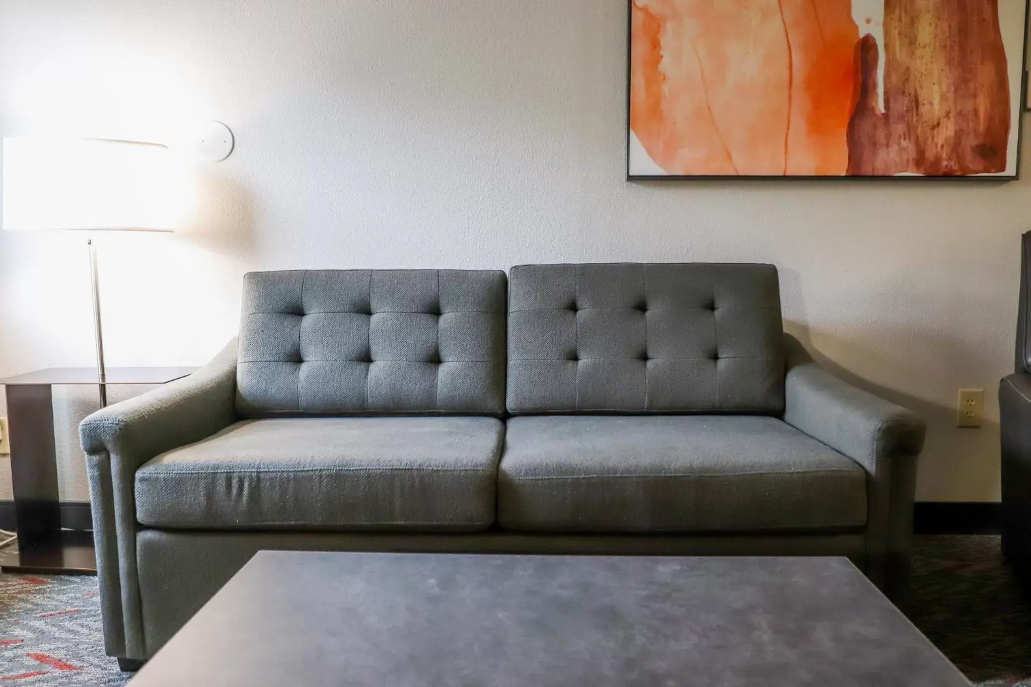 Bedroom, Seating Area in Candlewood Suites Richmond Airport, an IHG Hotel