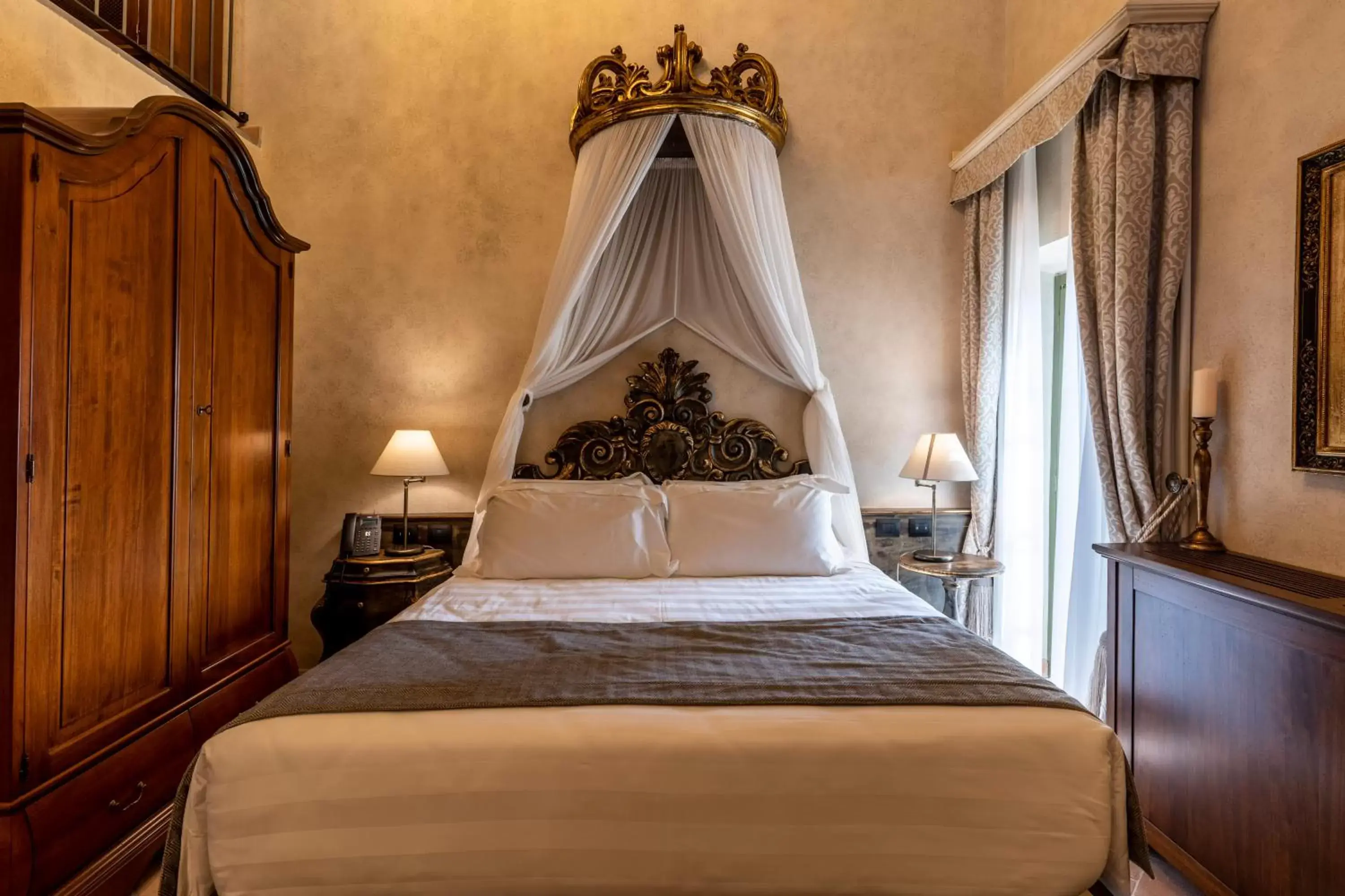 Bed in Villa Petriolo