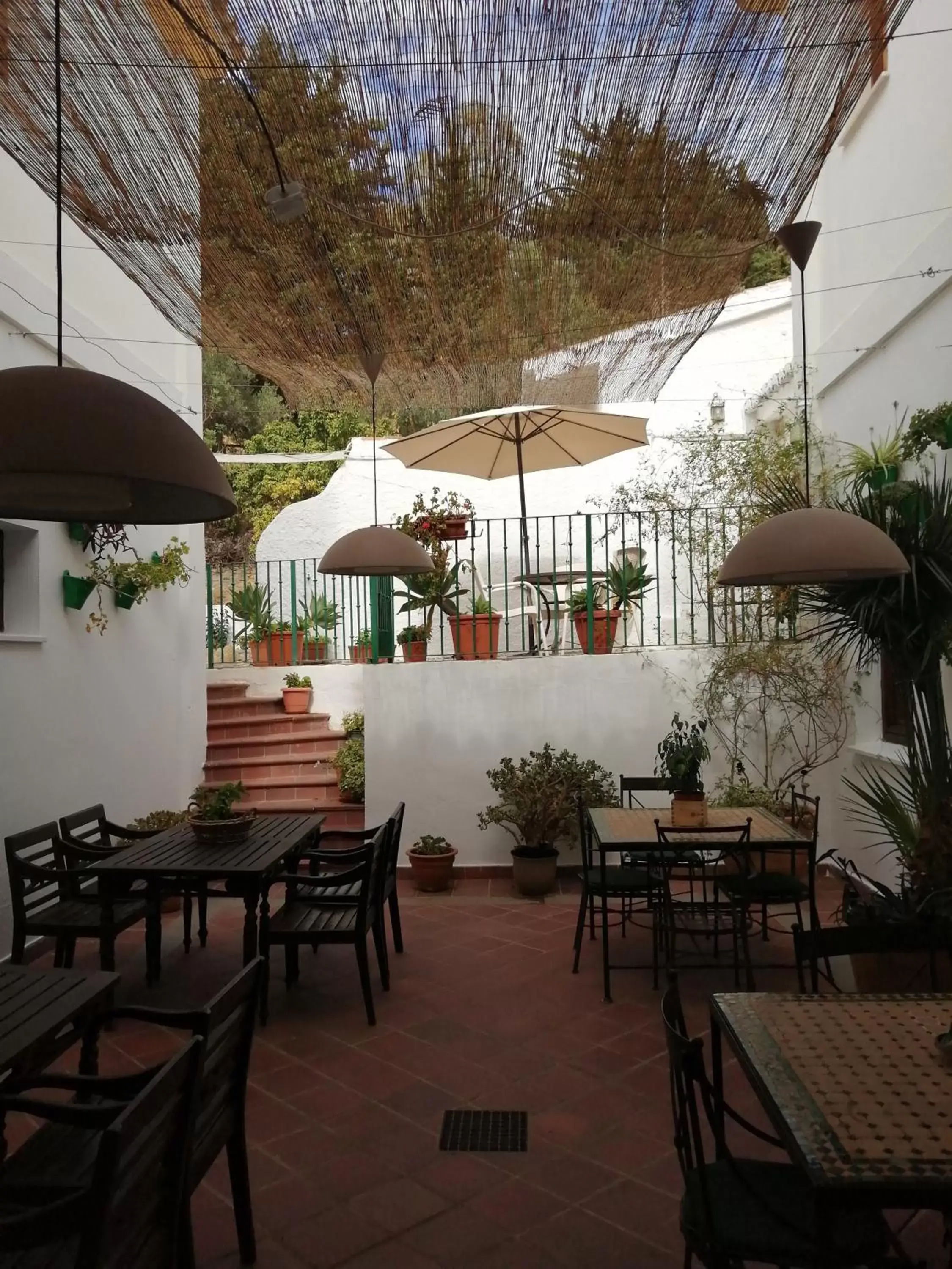 Balcony/Terrace, Restaurant/Places to Eat in Hotel Humaina