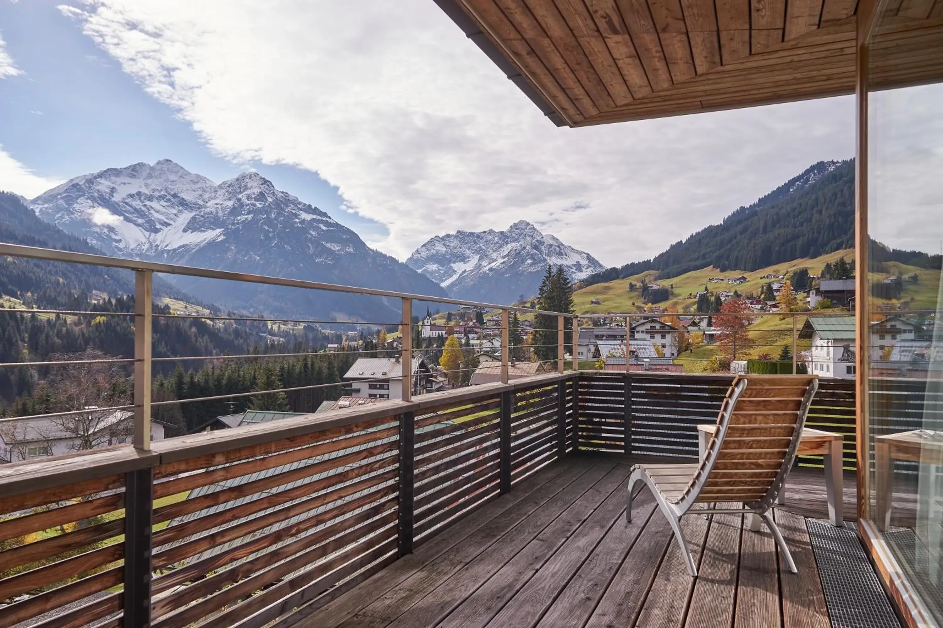 View (from property/room), Mountain View in Travel Charme Ifen Hotel Kleinwalsertal