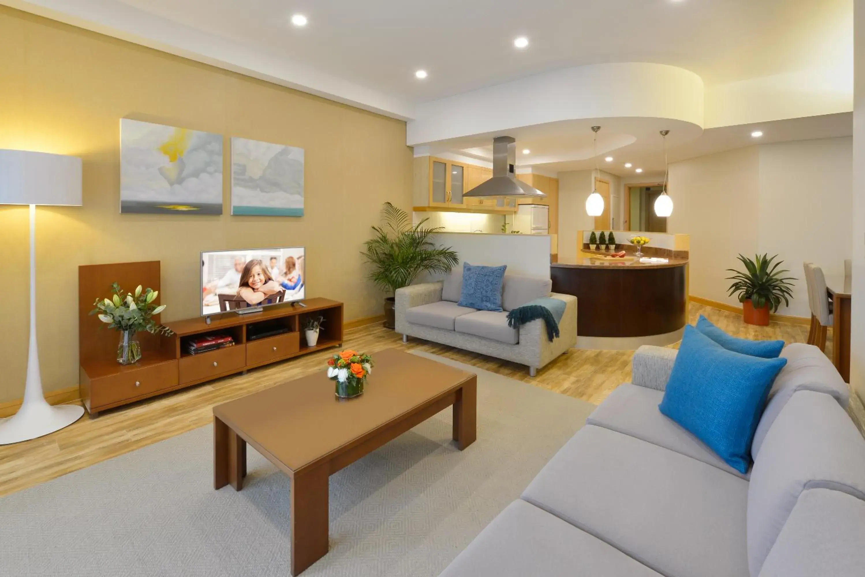 Living room, Lobby/Reception in Somerset Al Fateh Bahrain