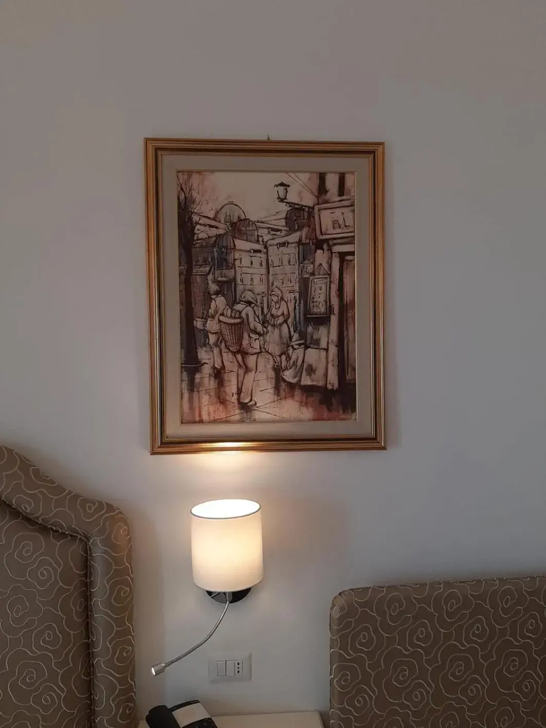 Standard Triple Room with Sea View in Hotel La Perla Standard Triple Room with Sea View in Hotel La Perla