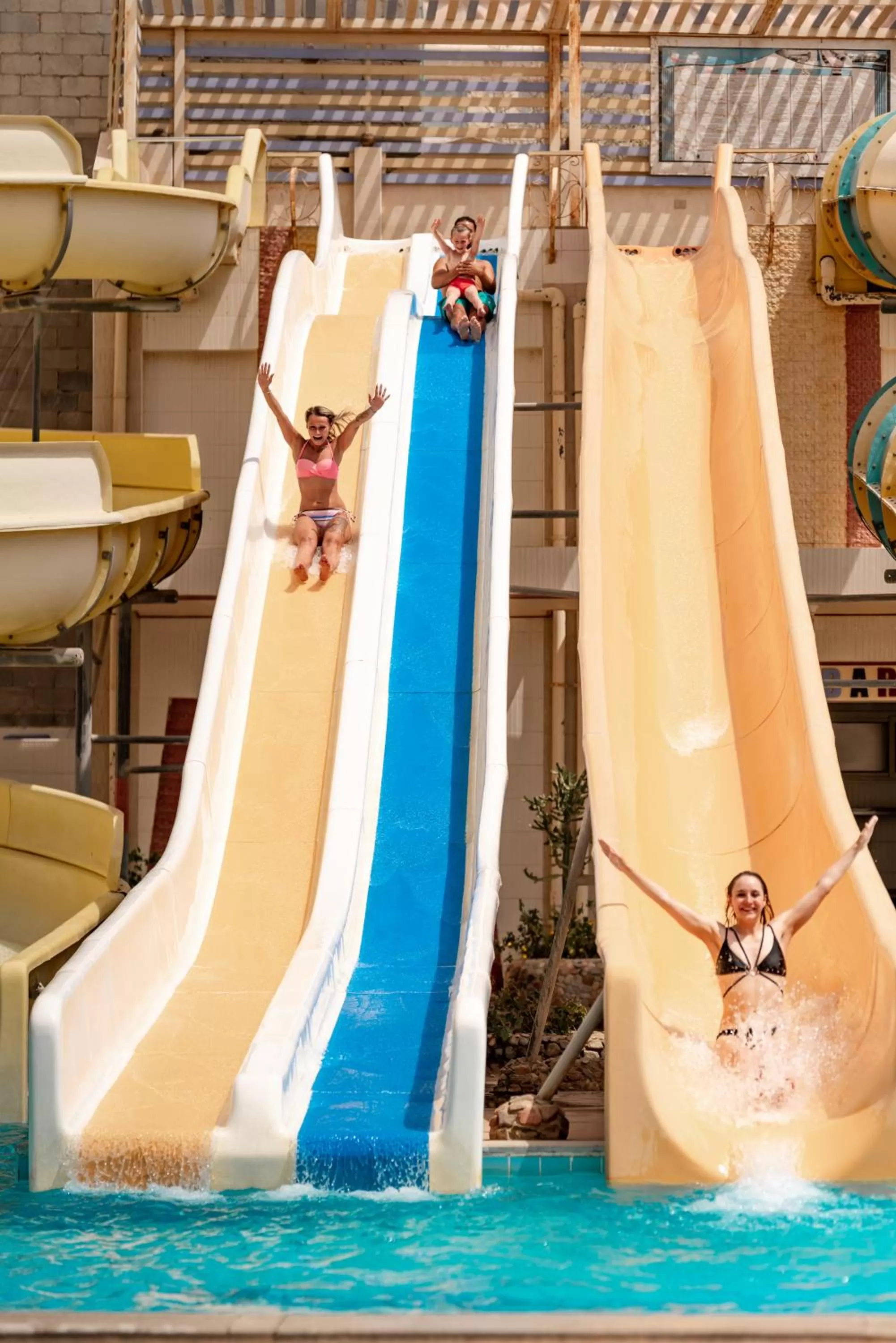 Aqua park in King Tut Aqua Park Beach Resort