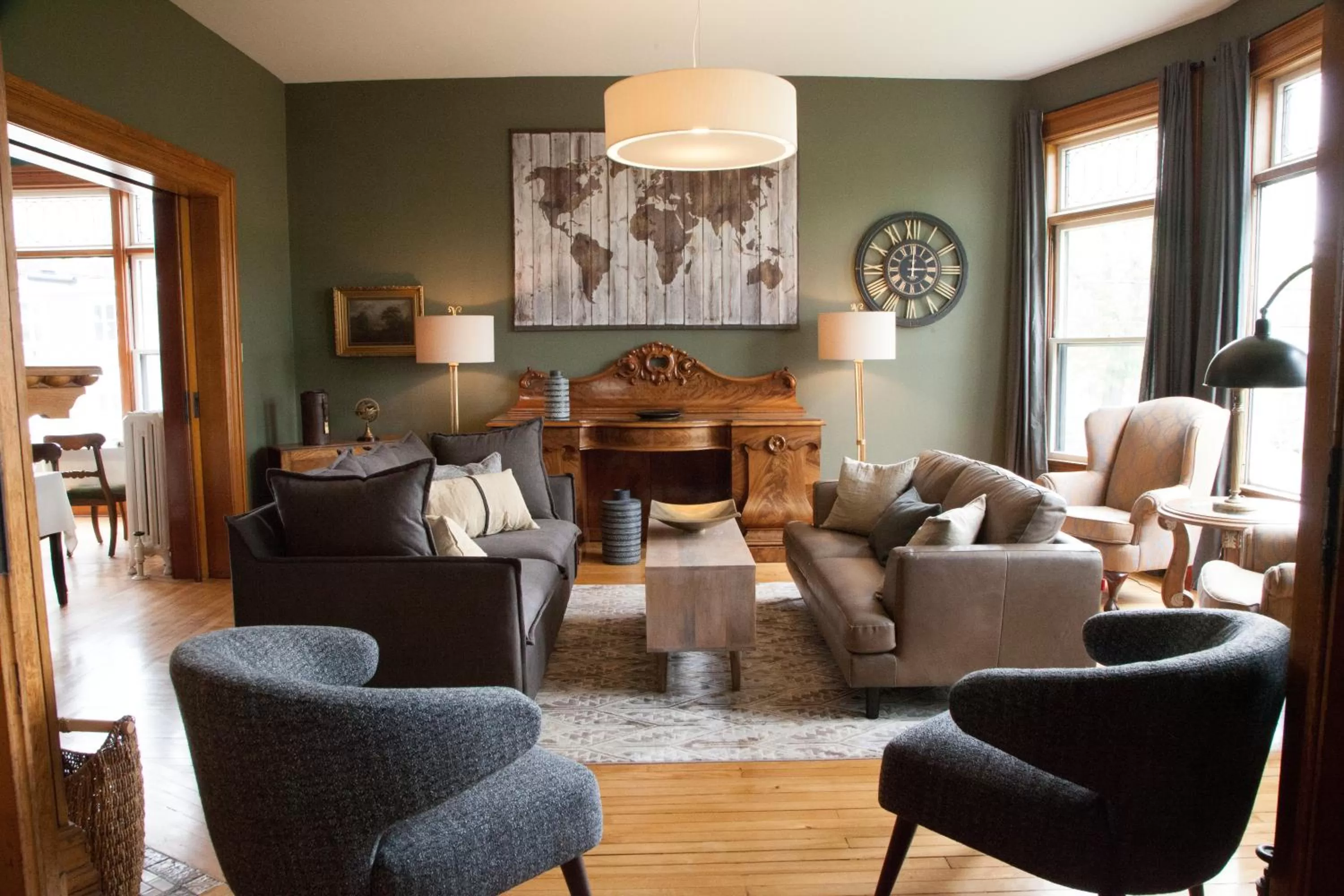 Lobby or reception in Fairholm Boutique Inns