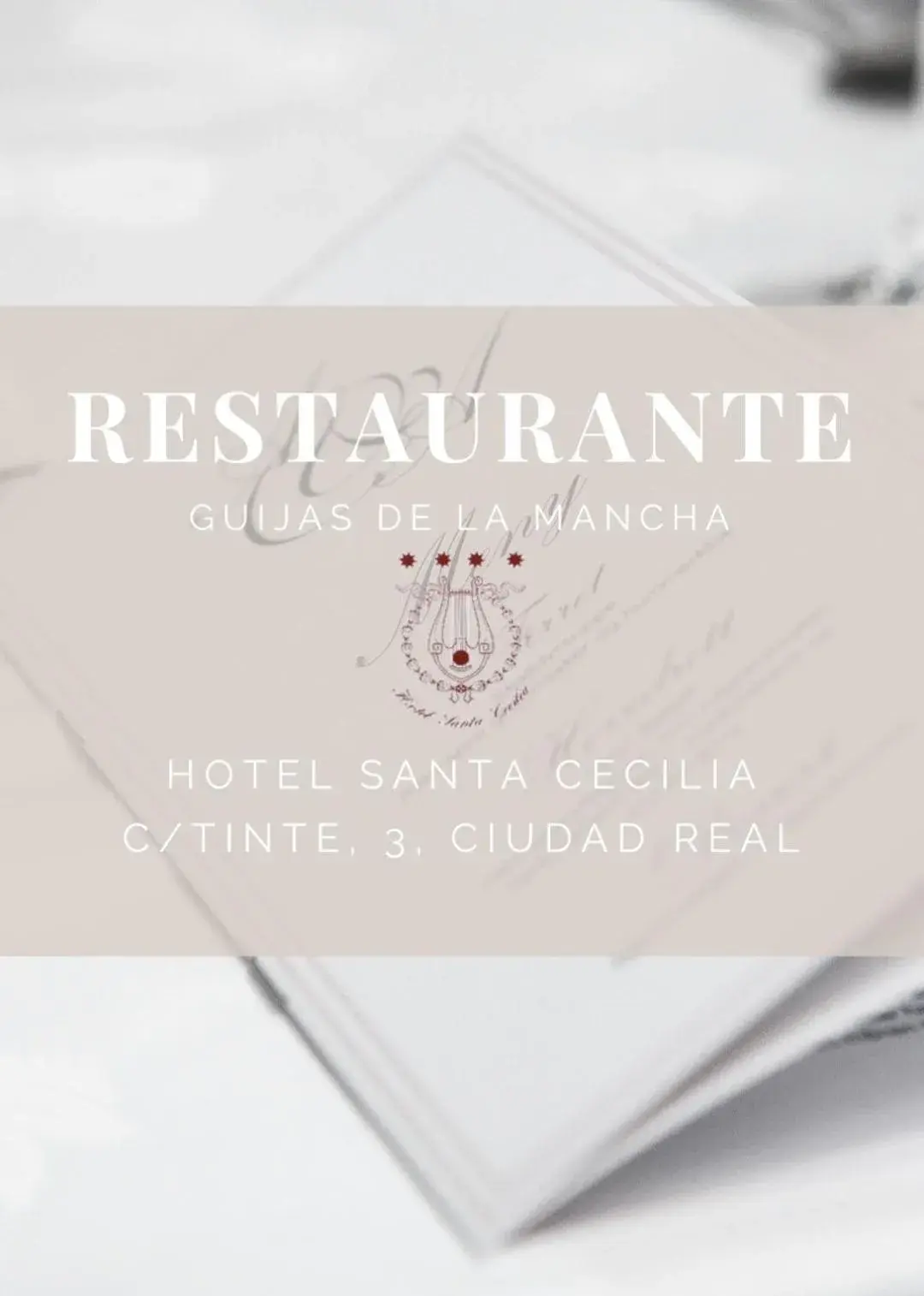 Restaurant/places to eat, Property Logo/Sign in Hotel Santa Cecilia