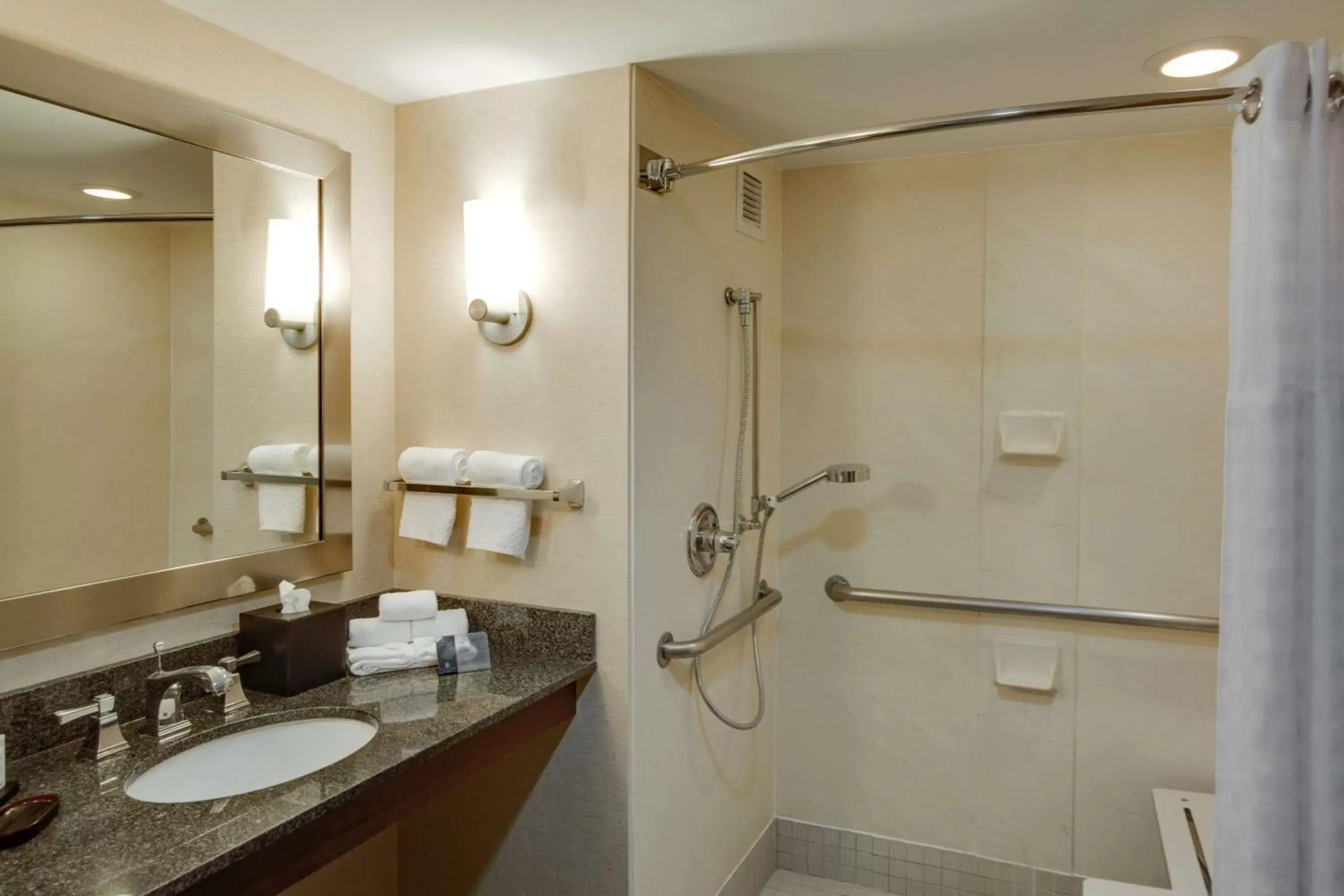 Bathroom in Embassy Suites by Hilton Columbus Dublin
