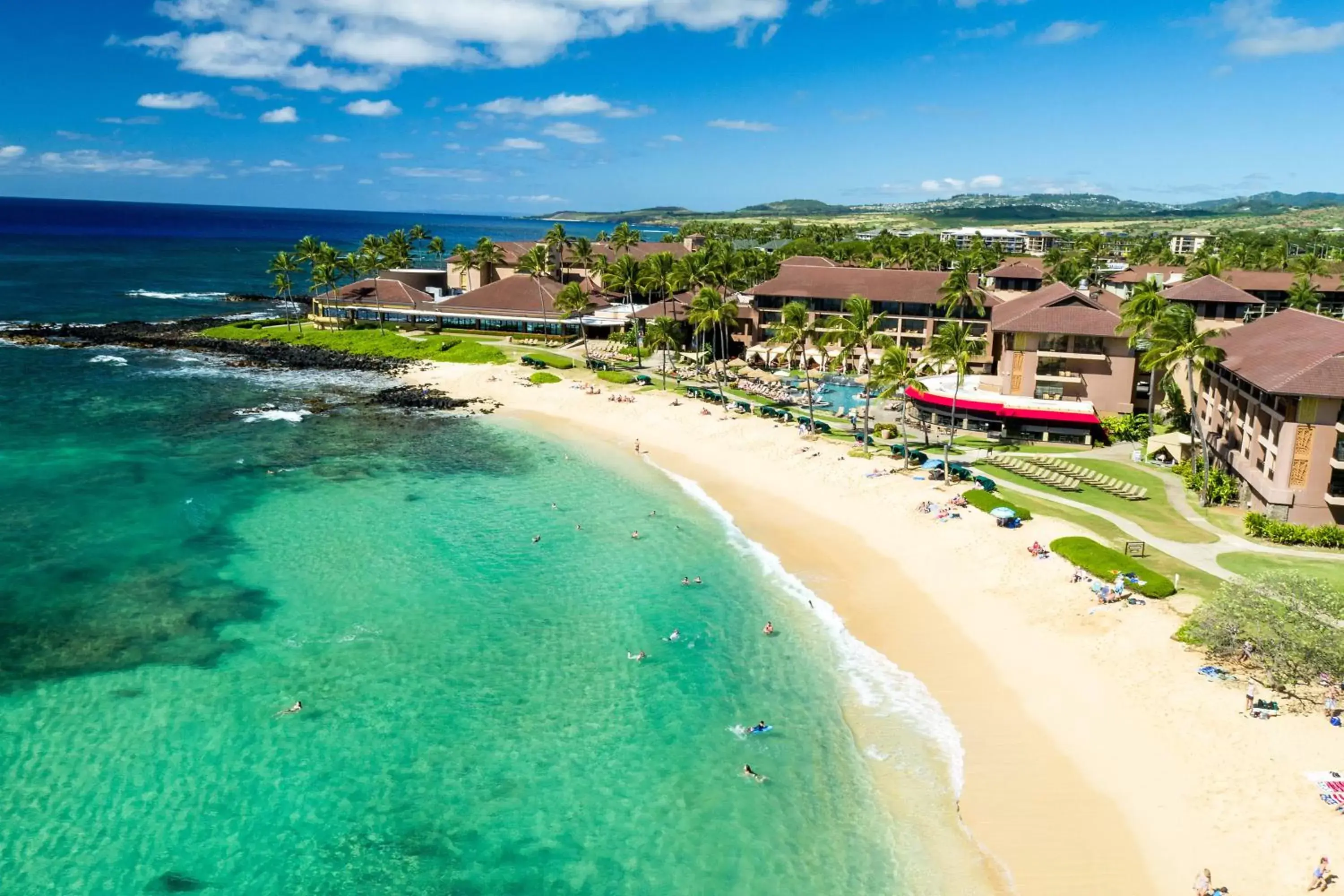 Property building, Bird's-eye View in Sheraton Kauai Resort