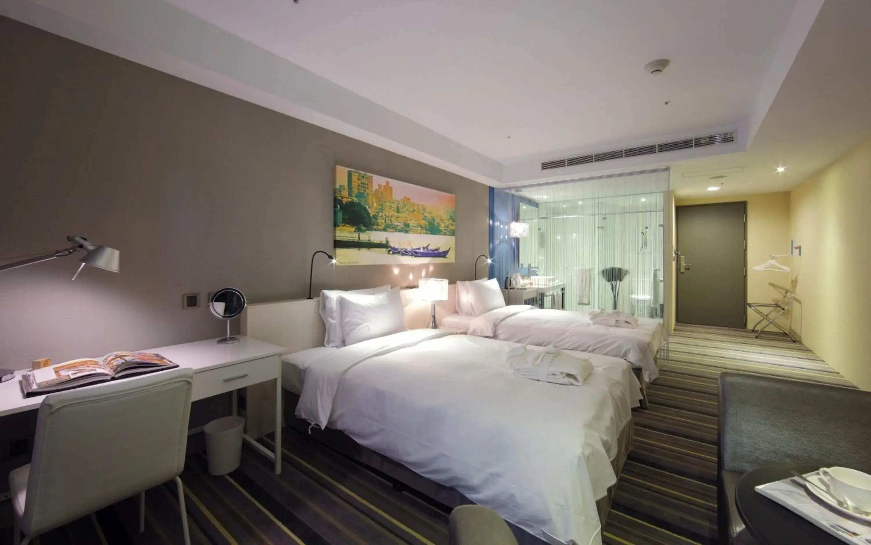 Bedroom, Bed in Hotelday Plus Tamsui