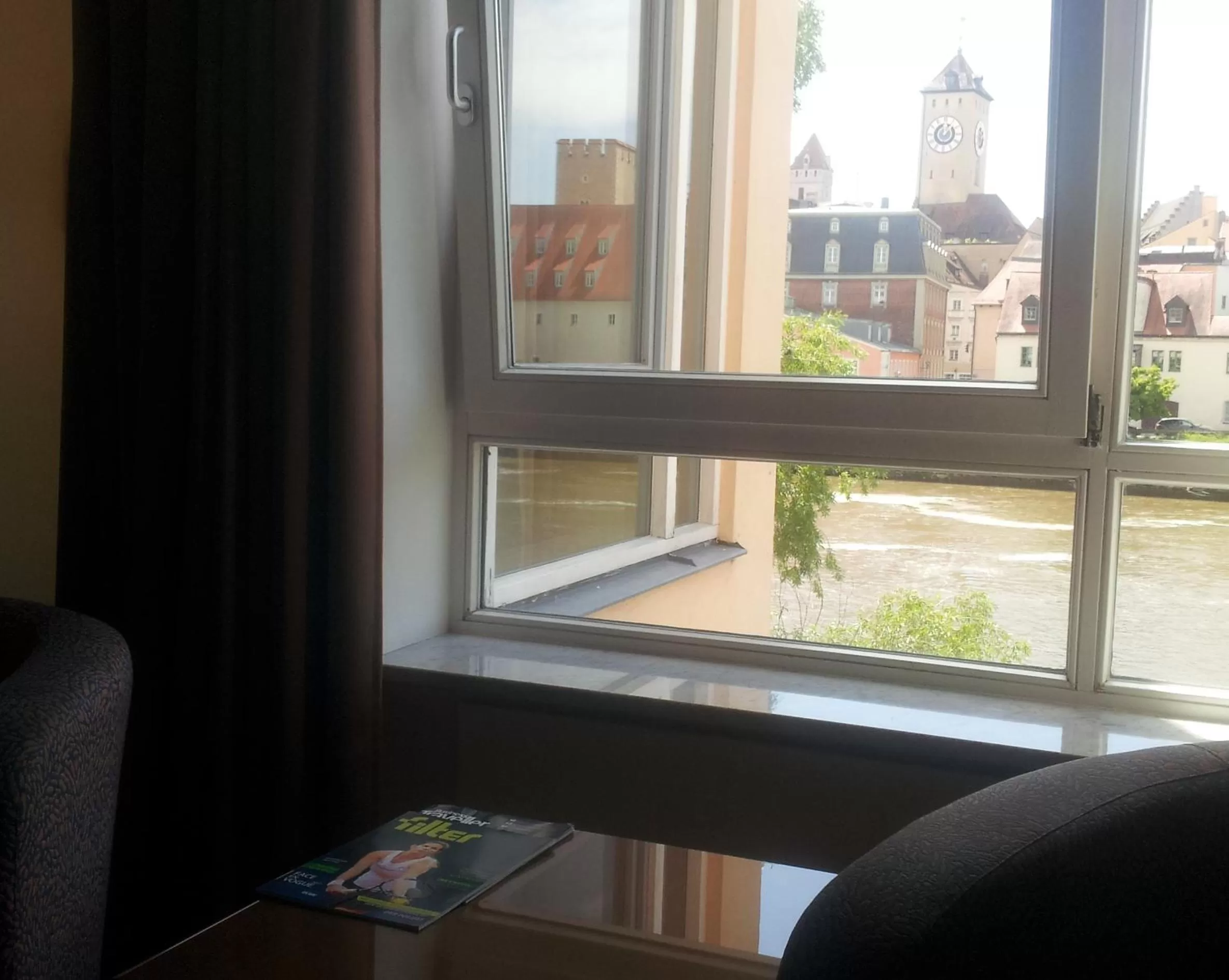 Landmark view in SORAT Insel-Hotel Regensburg