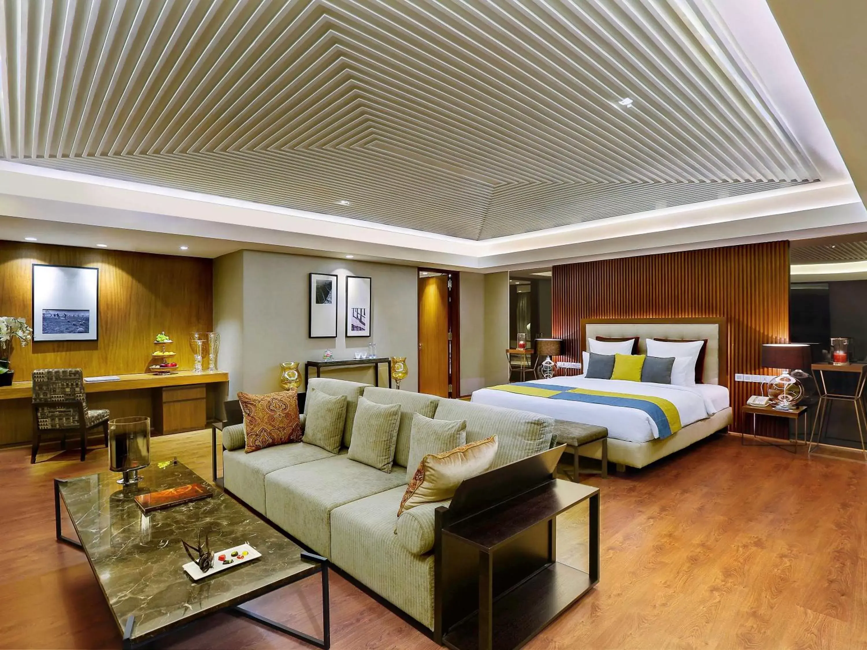 Photo of the whole room in Novotel Kolkata Hotel and Residences