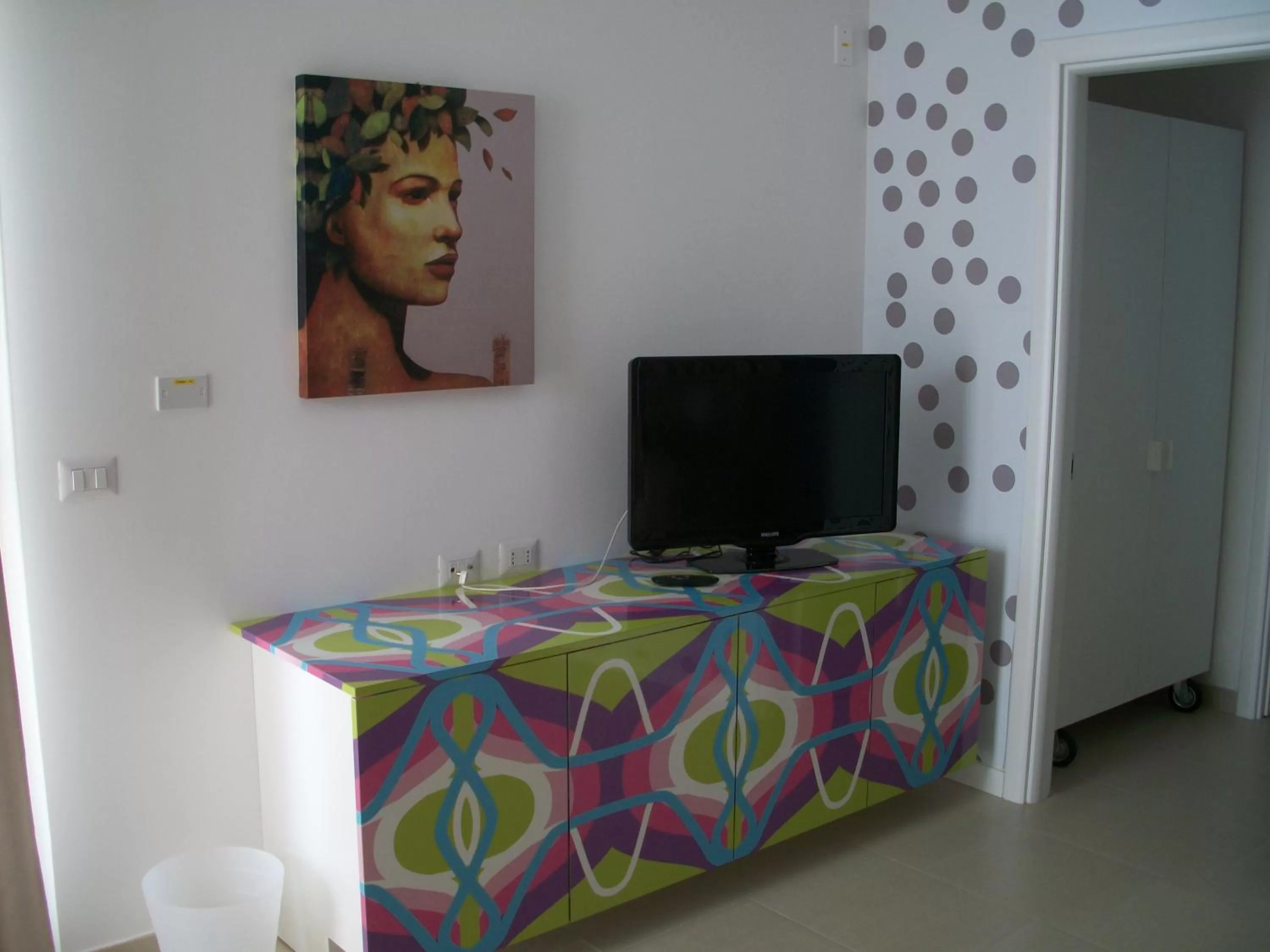 Living room, Bed in La Corte di Leuca Residence
