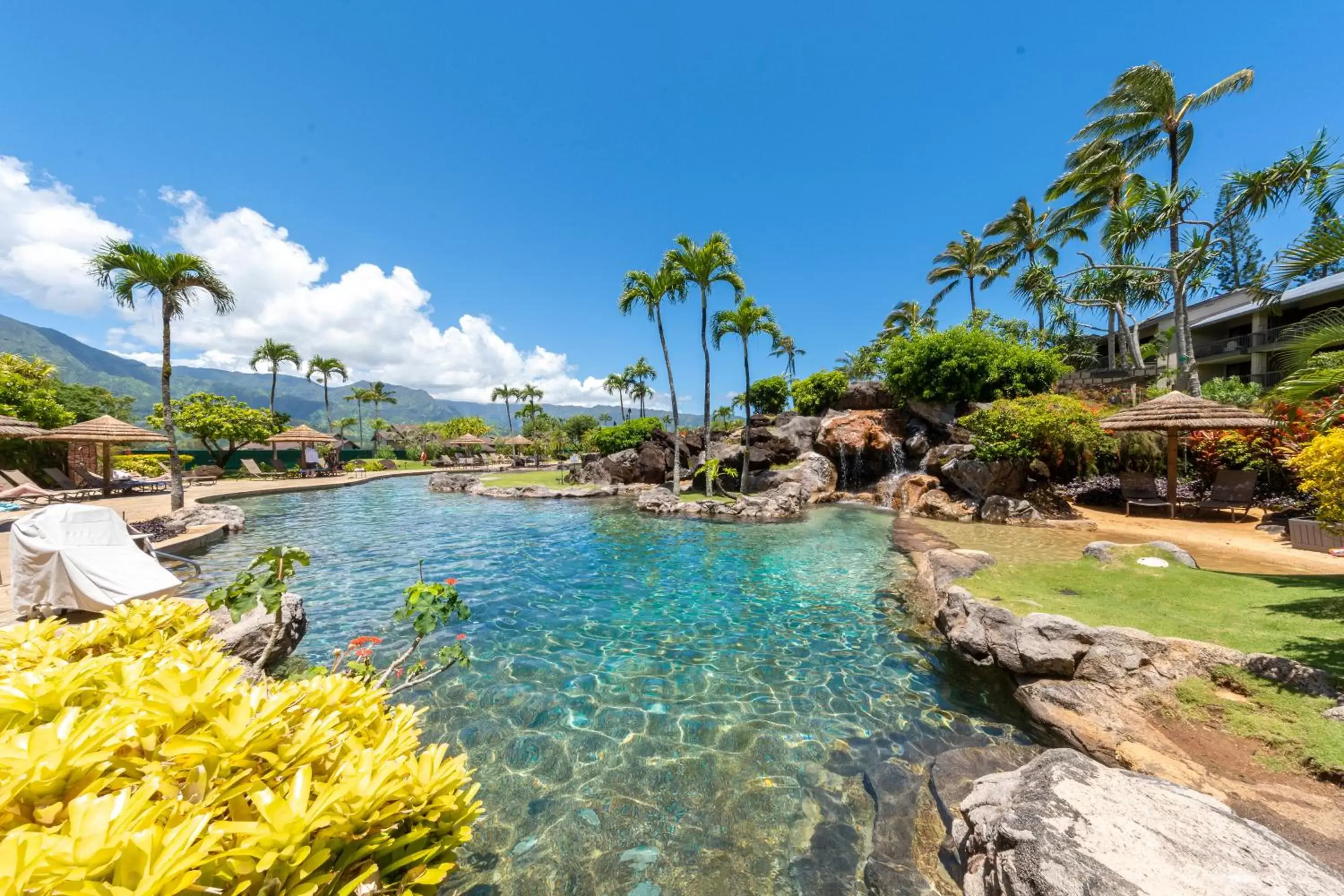 Swimming pool in Hanalei Bay Resort