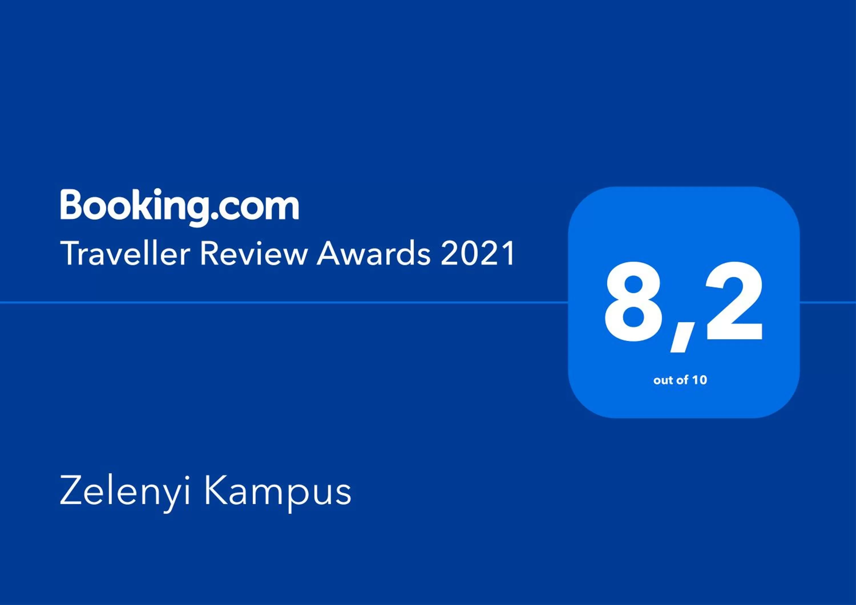 Certificate/Award in Zelenyi Kampus