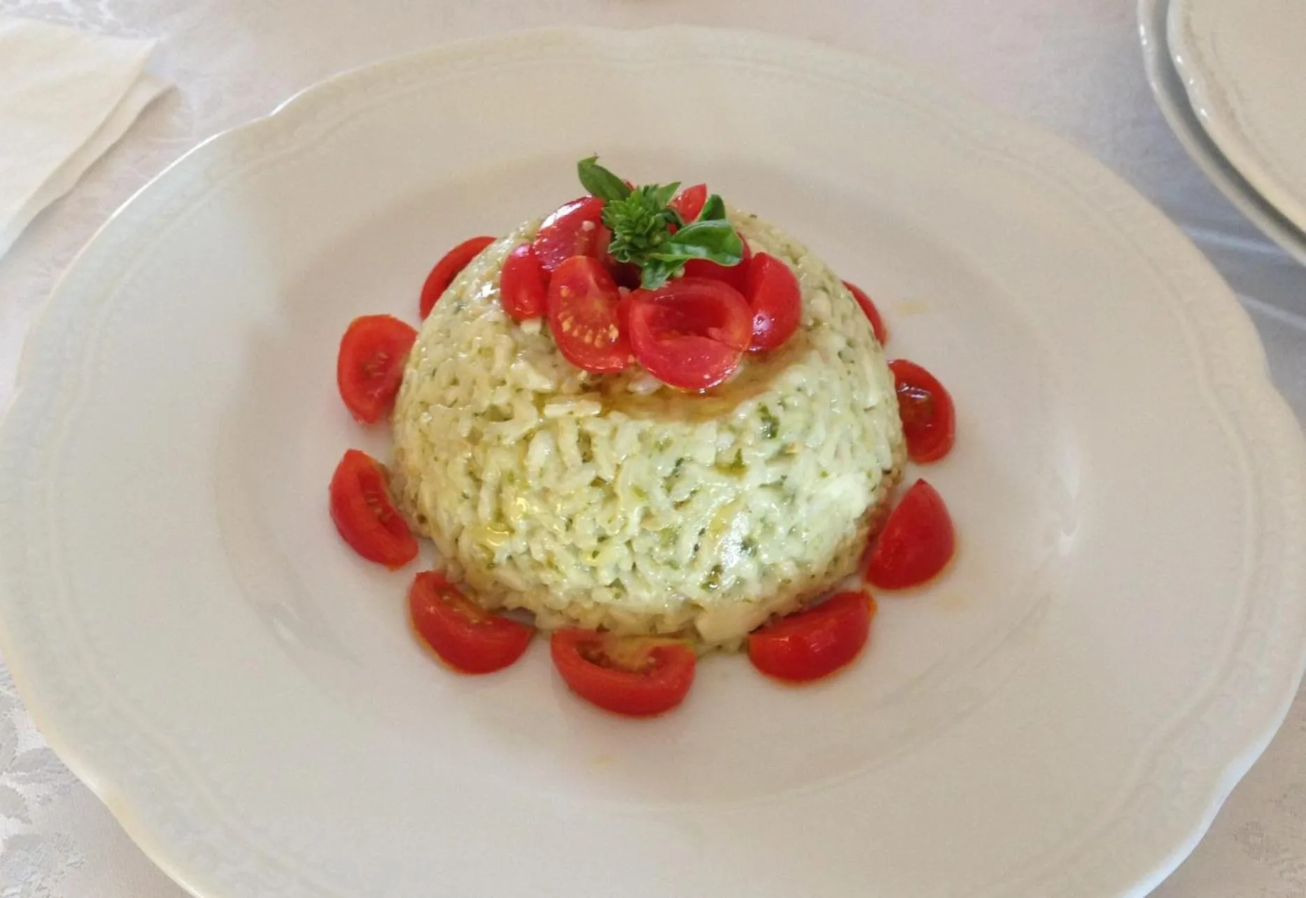 Food in Hotel Holiday Sul Lago