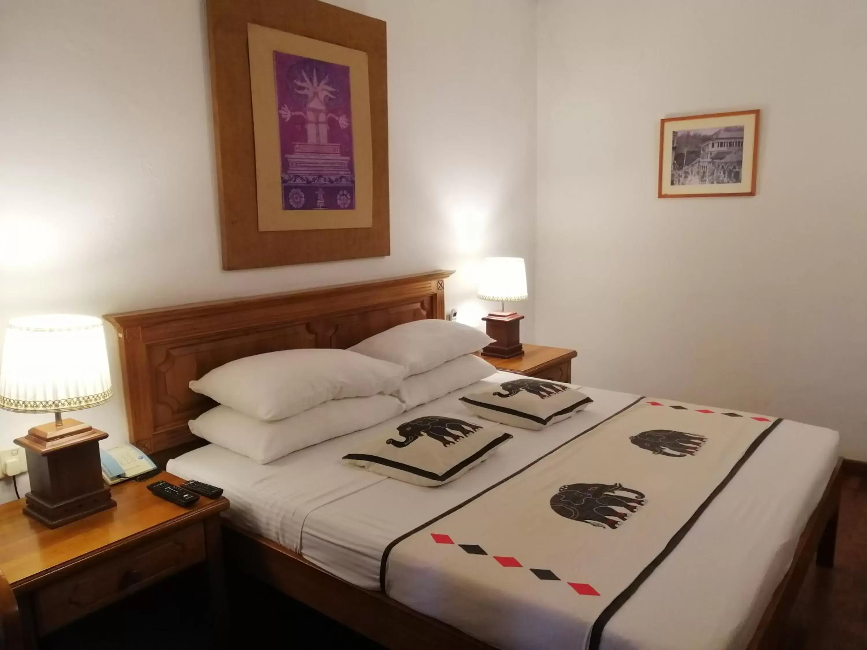 Bed in Hotel Casamara