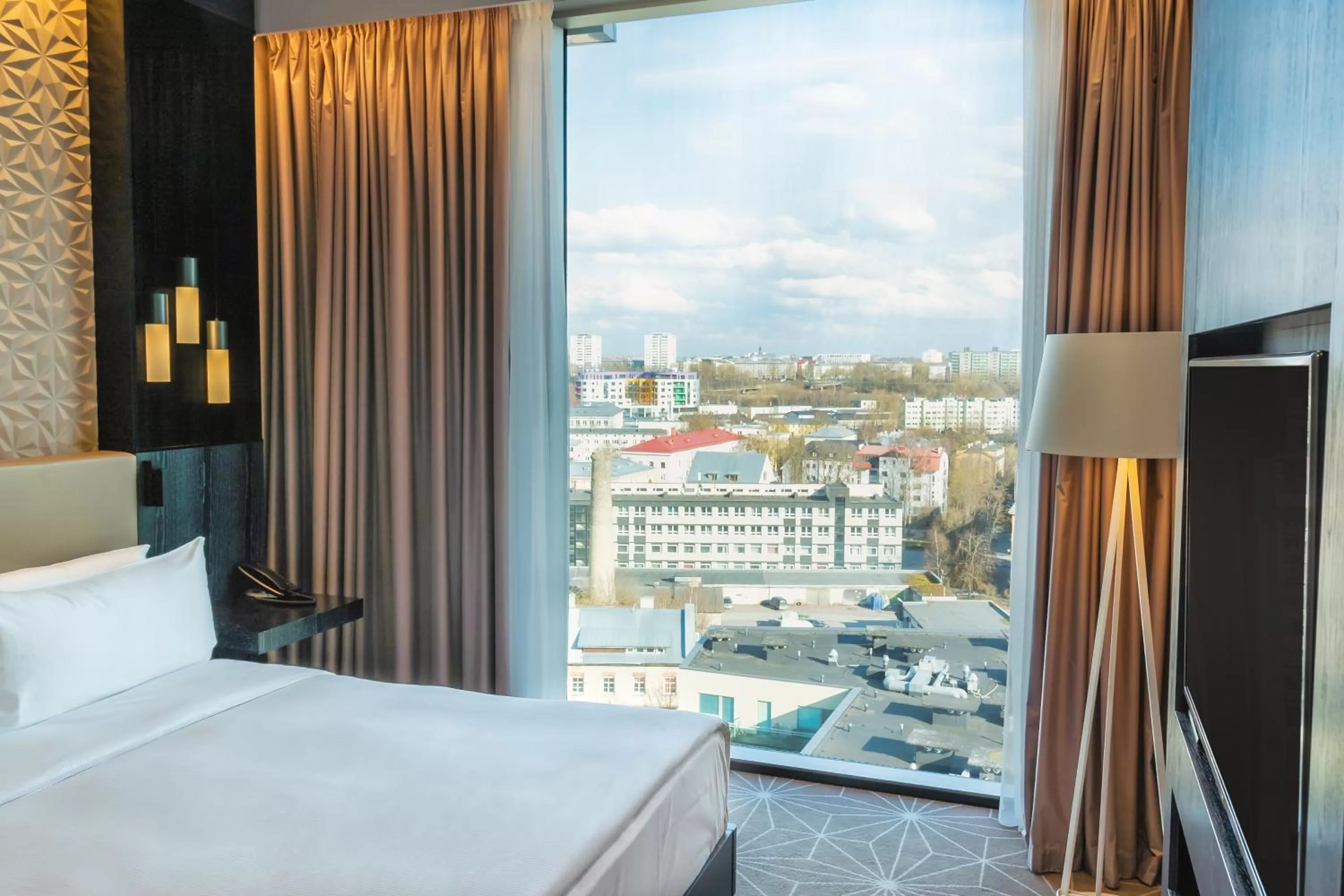 Bed in Hilton Tallinn Park