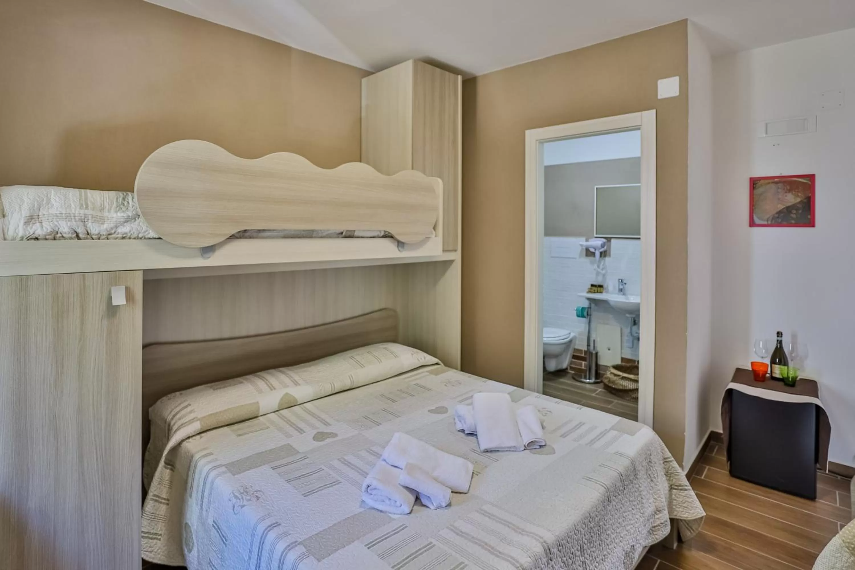 Bedroom, Bed in Il Pineto Paestum Food & Rooms