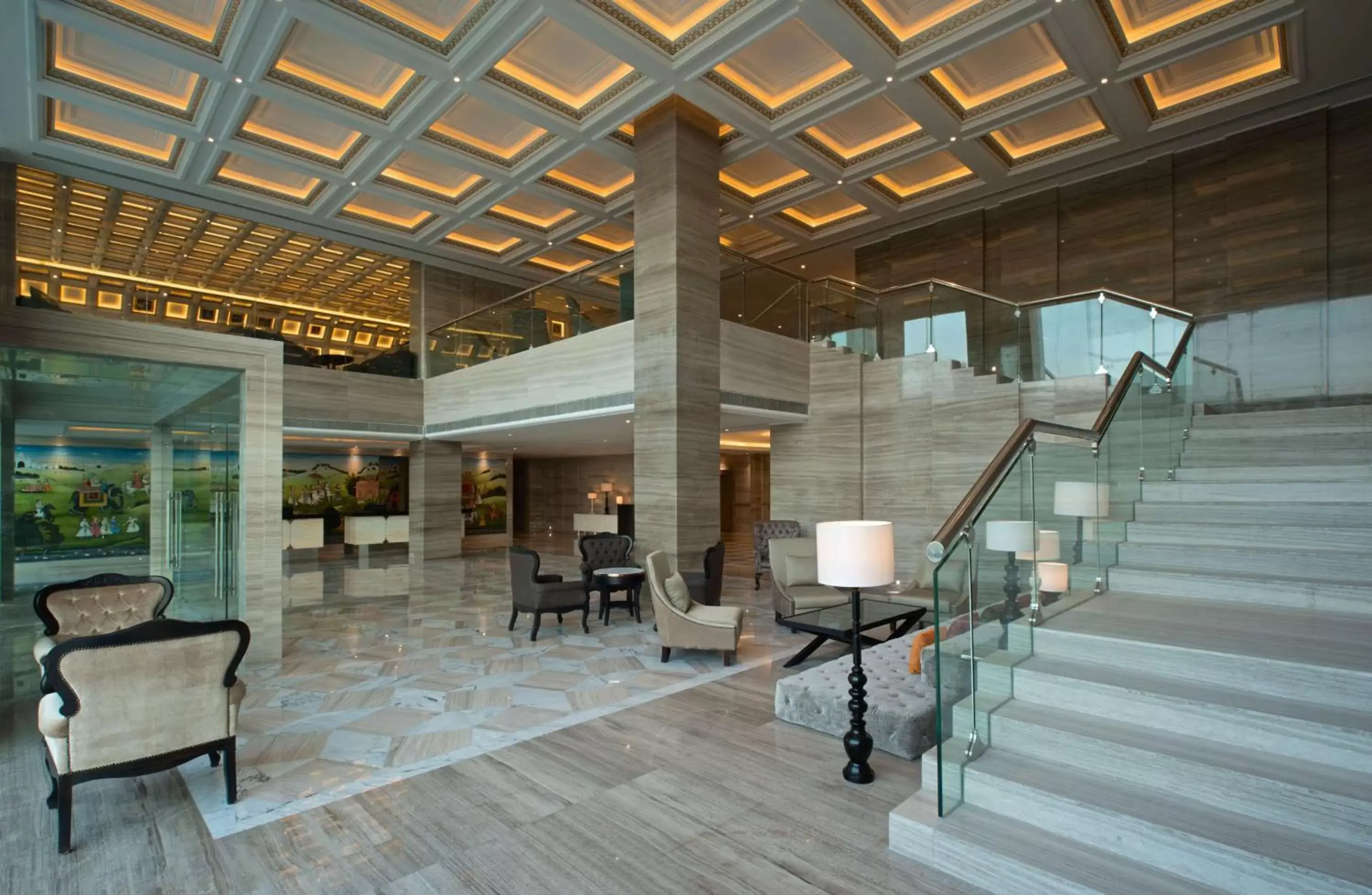 Lobby or reception in Hyatt Regency Ludhiana Lobby or reception in Hyatt Regency Ludhiana