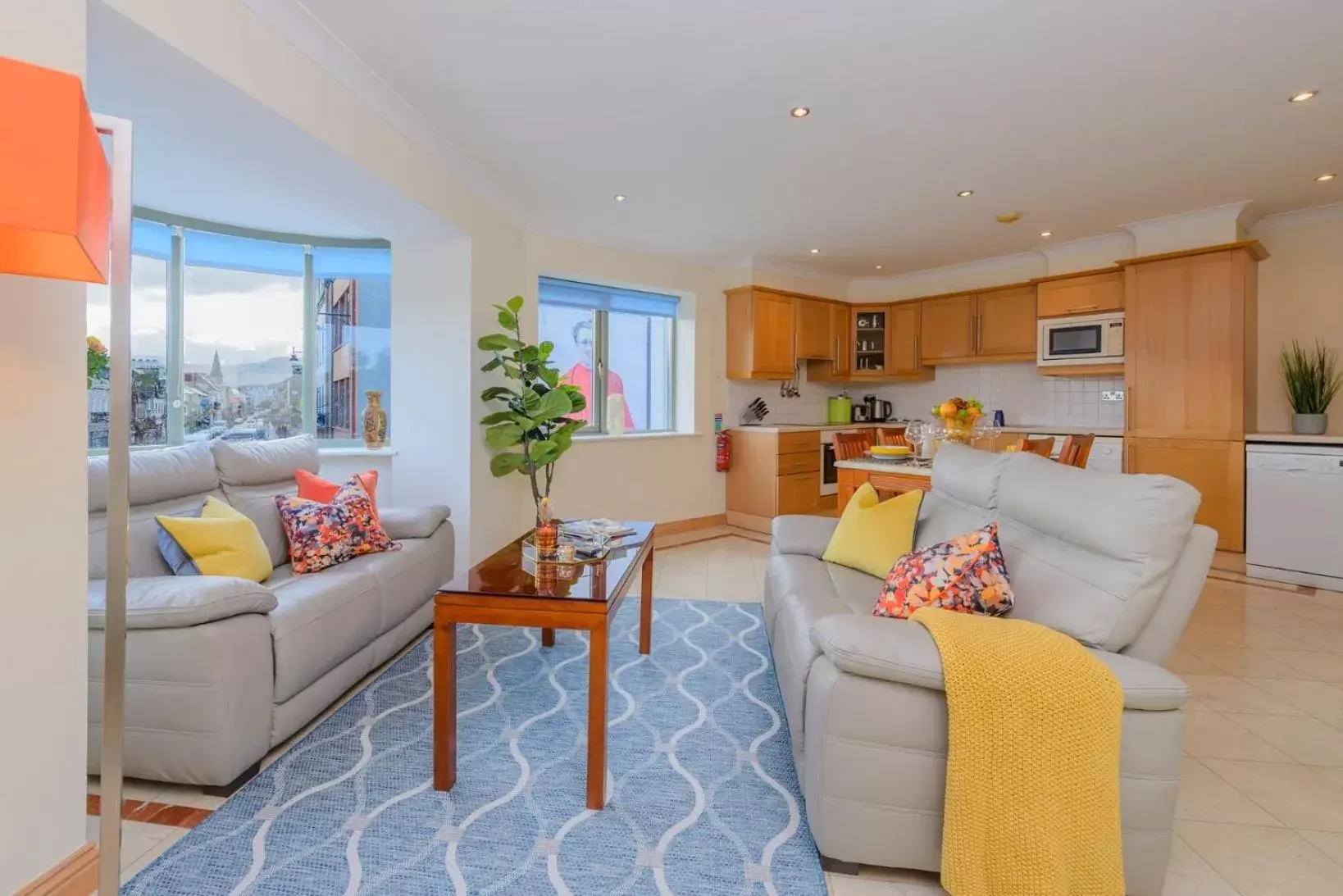 Living room, Seating Area in Park Place Apartments