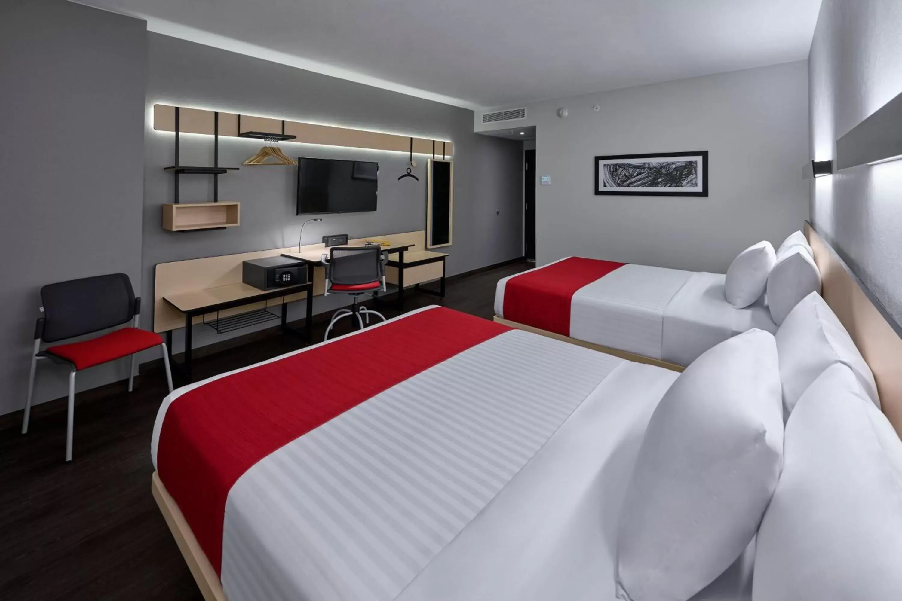 Photo of the whole room in City Express by Marriott CDMX Tlalpan