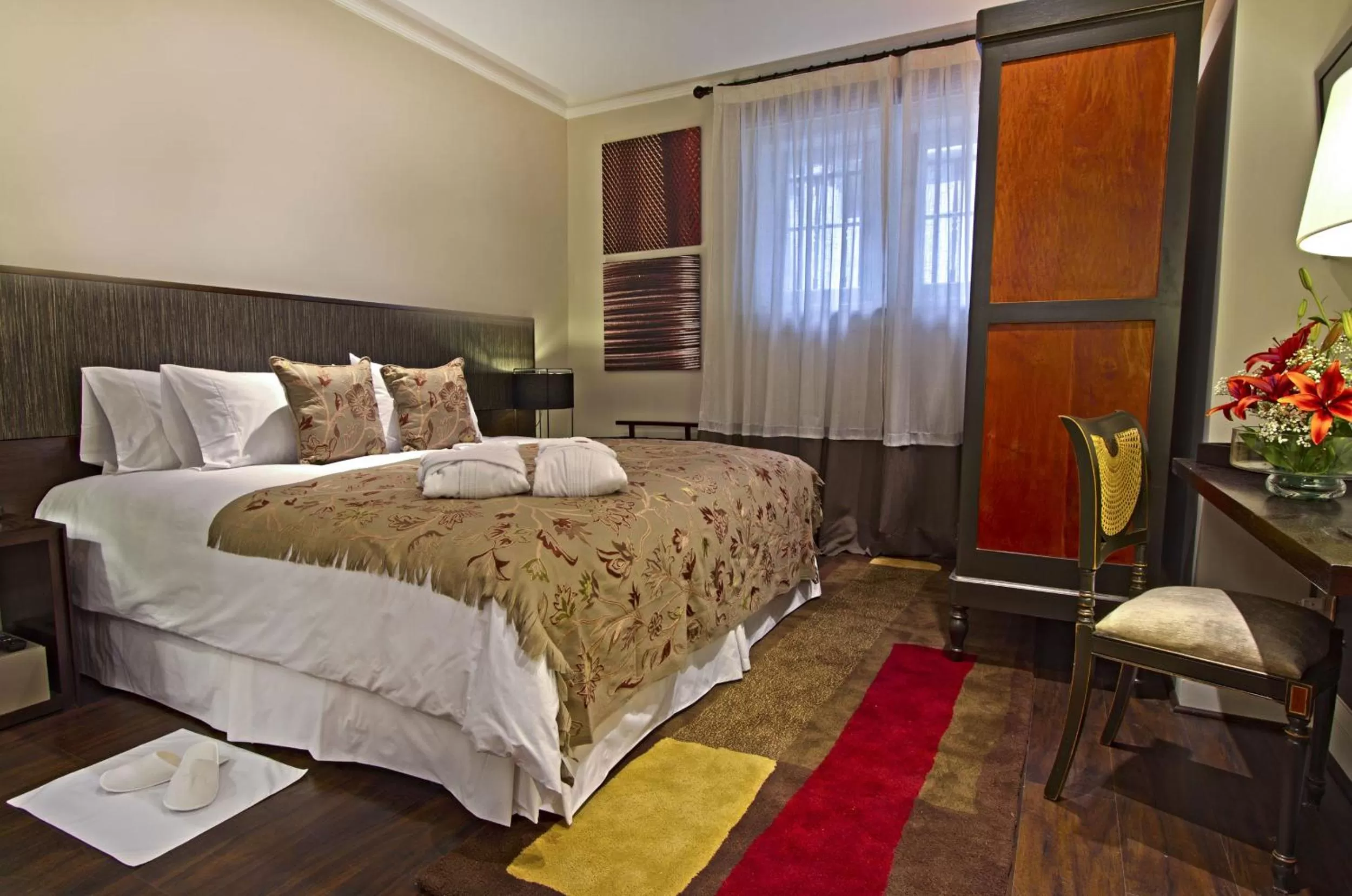 Bed in Casa Bueras Boutique Hotel