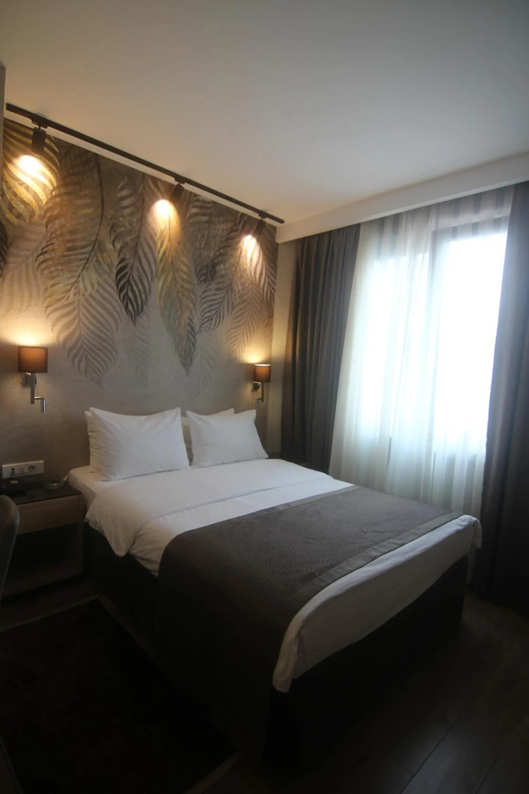 Bed in Riva Hotel Taksim