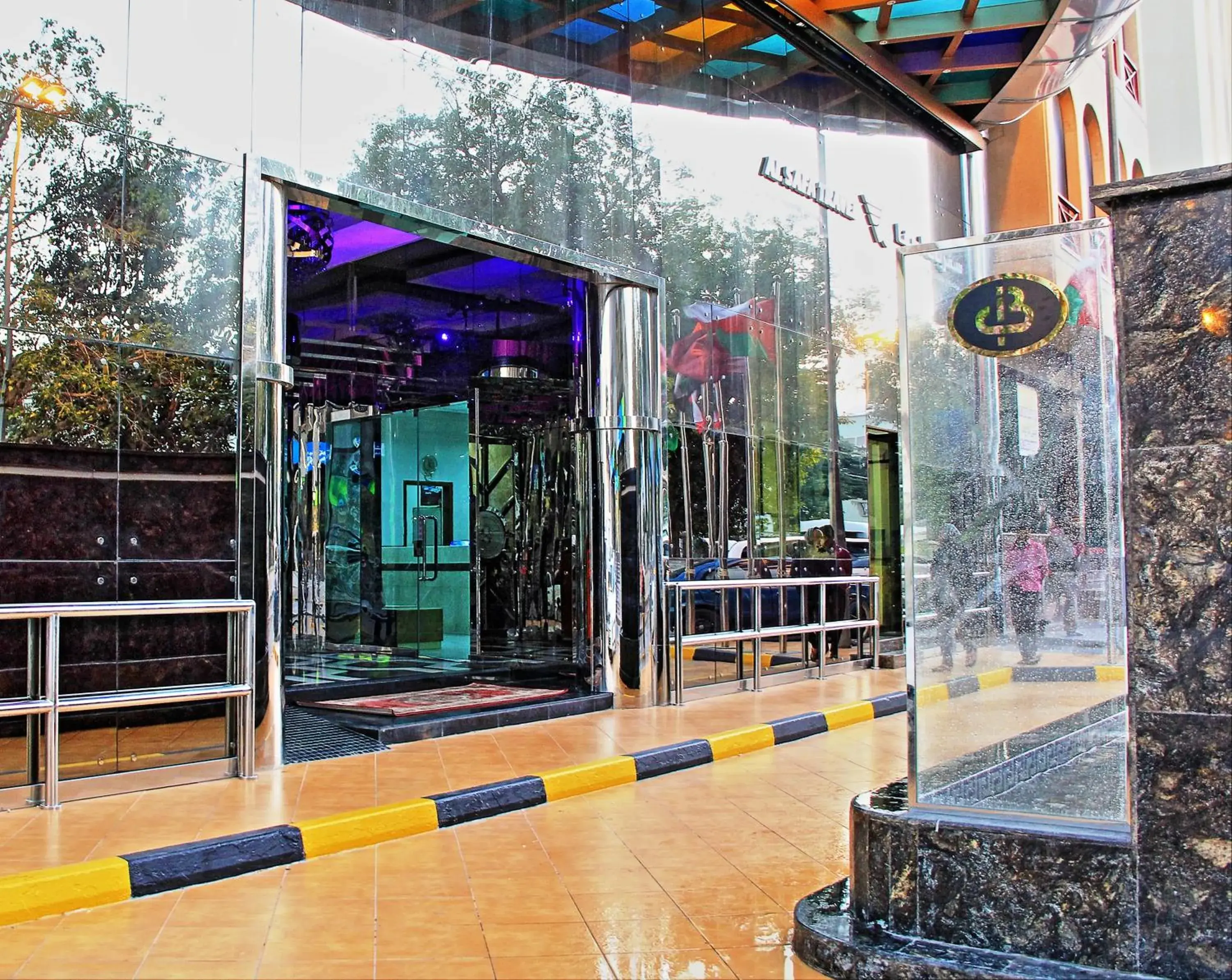 On site, Facade/Entrance in Bahrain International Hotel