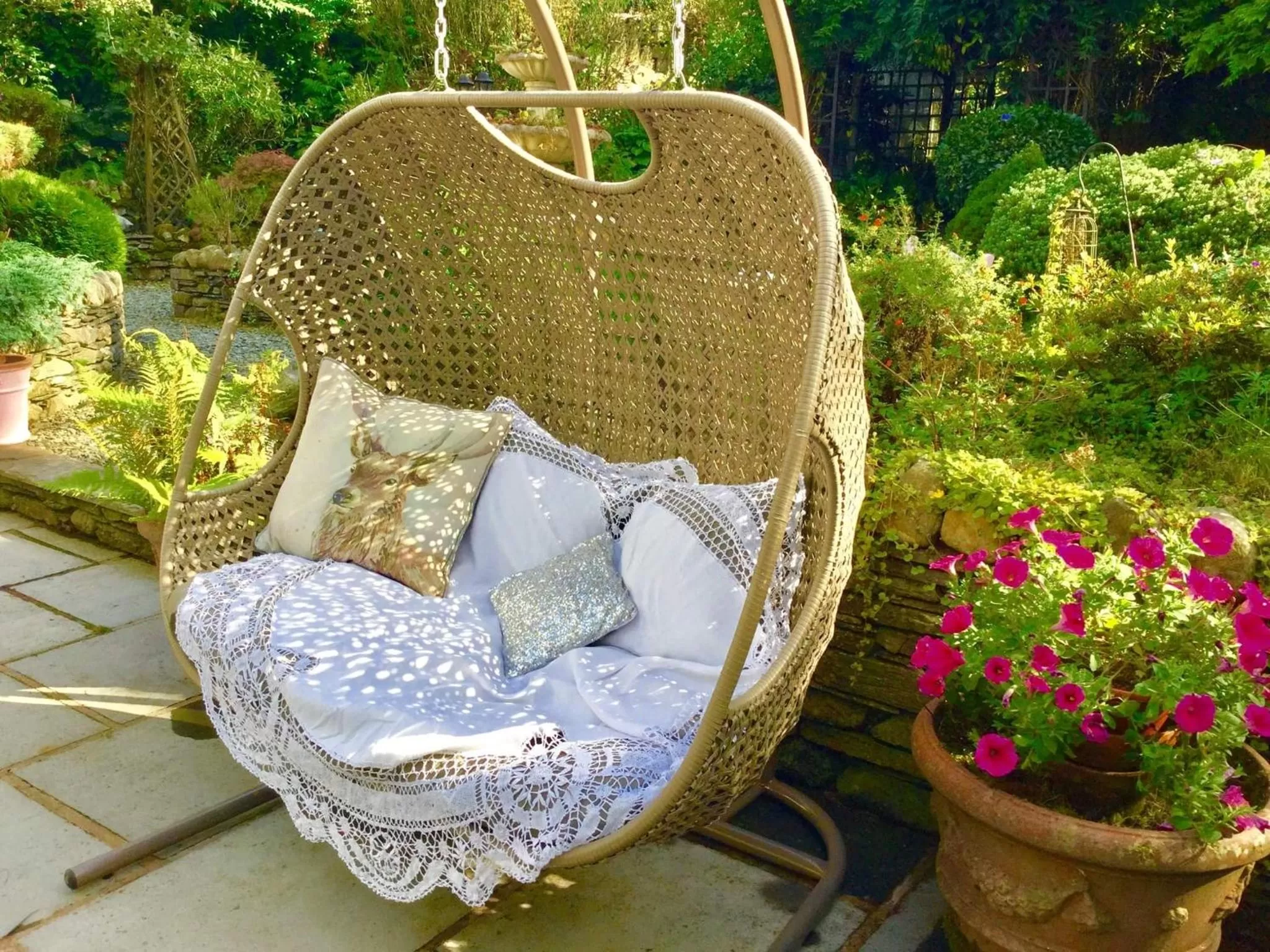 Patio in Storrs Gate House