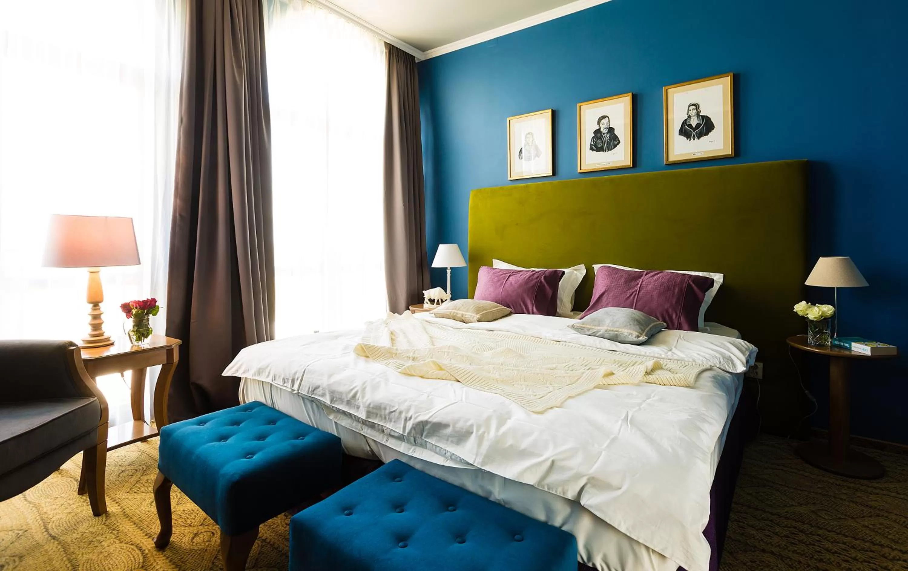 Bedroom, Bed in Country Spa Retreat