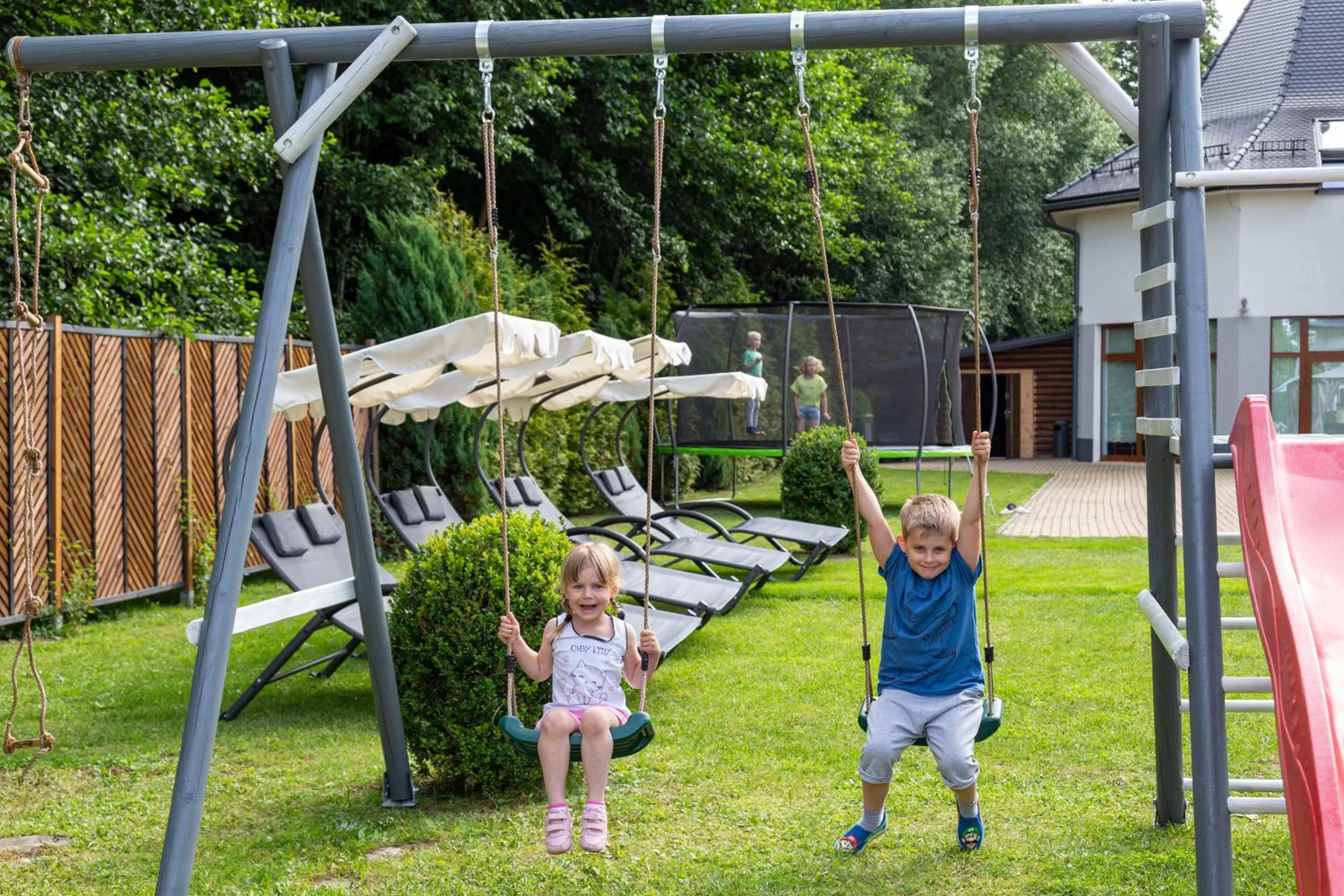 Children play ground in Hotel Verde Montana Wellness & Spa