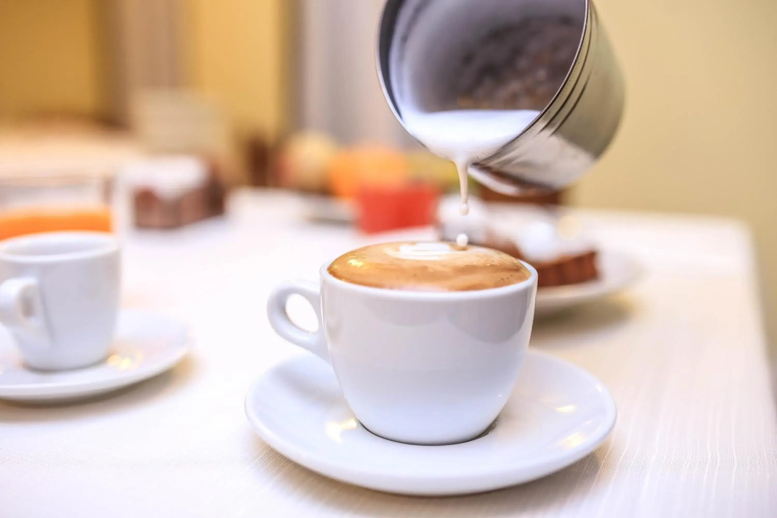 Continental breakfast in Hotel Villa Piras