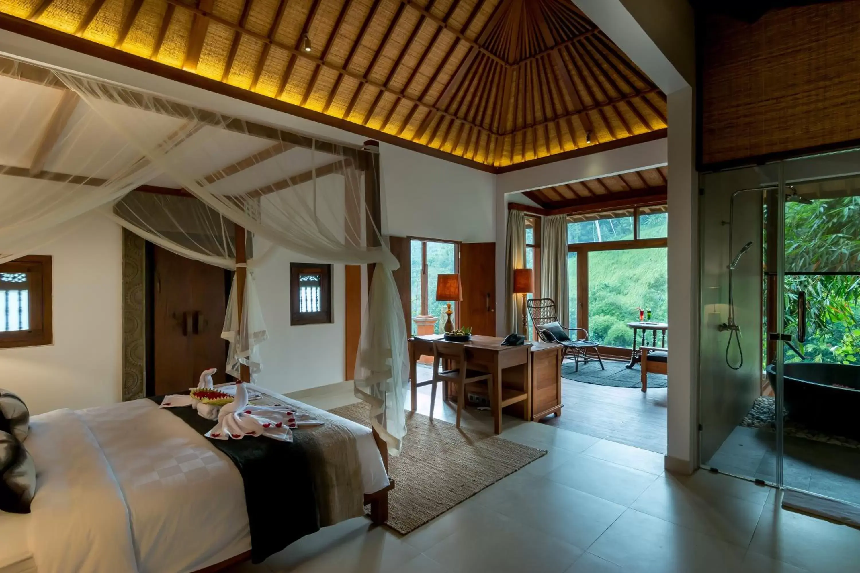 Bedroom in Ulun Ubud Resort - CHSE Certified