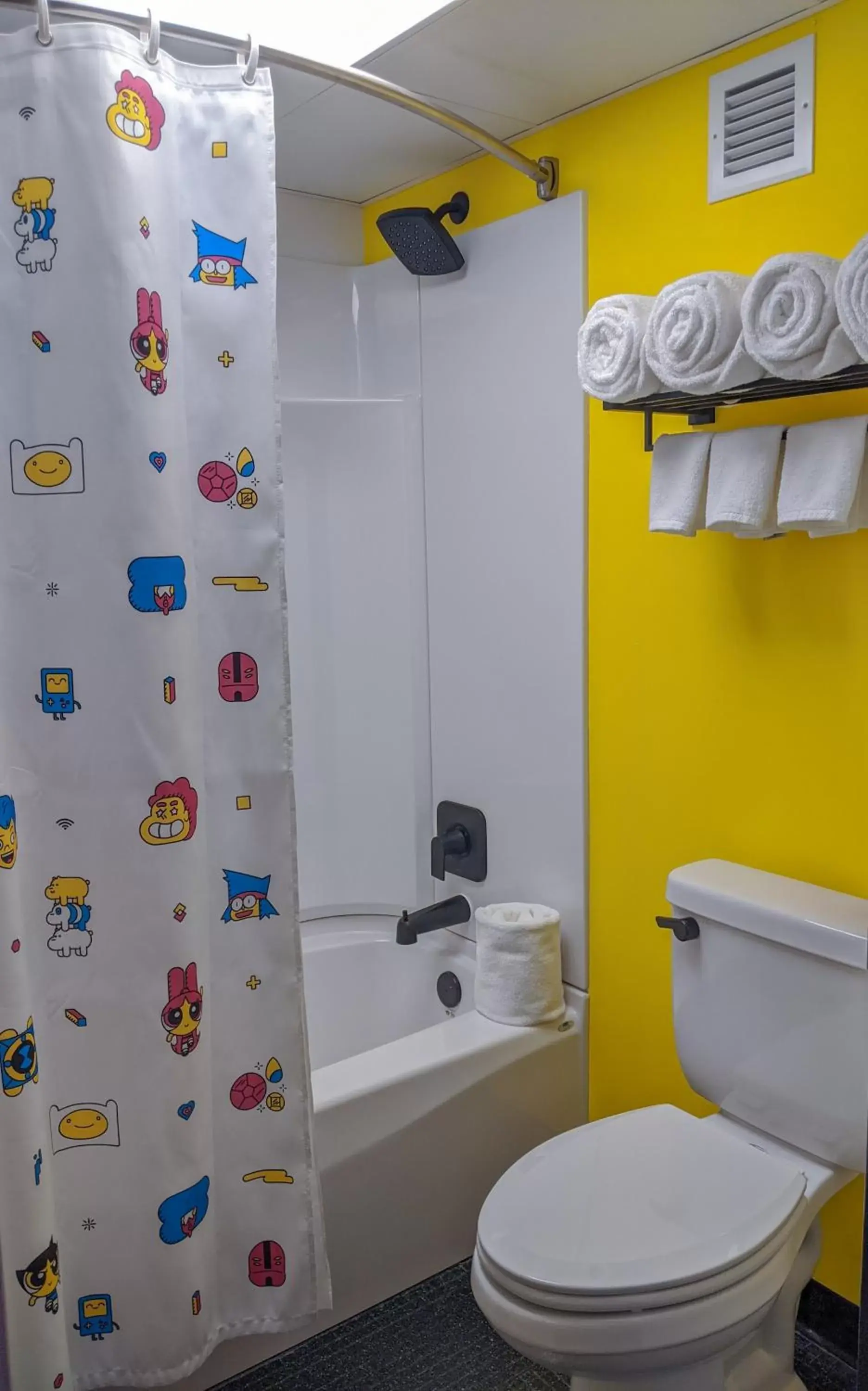 Bathroom in Cartoon Network Hotel