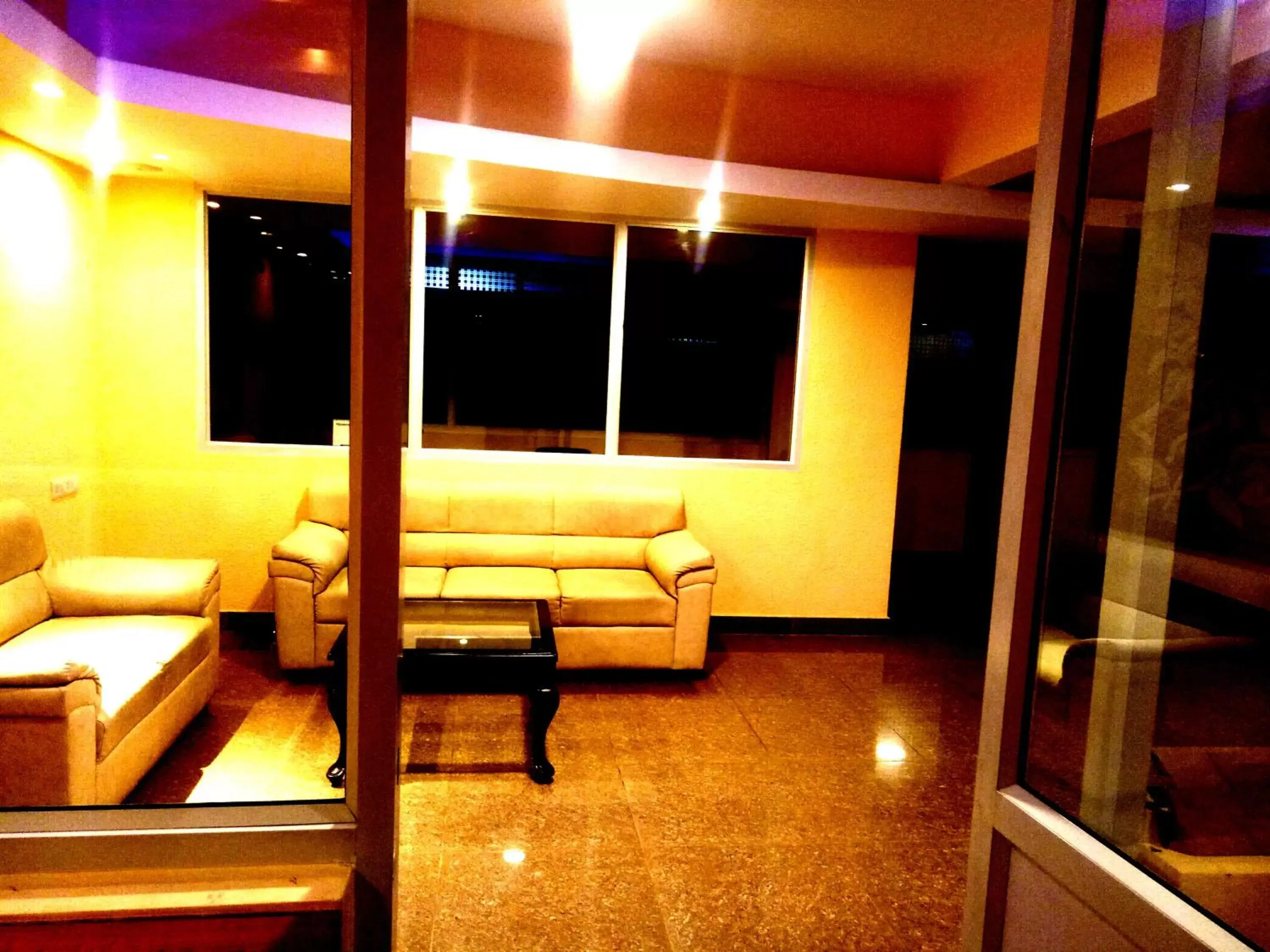 Seating Area in Arra Suites