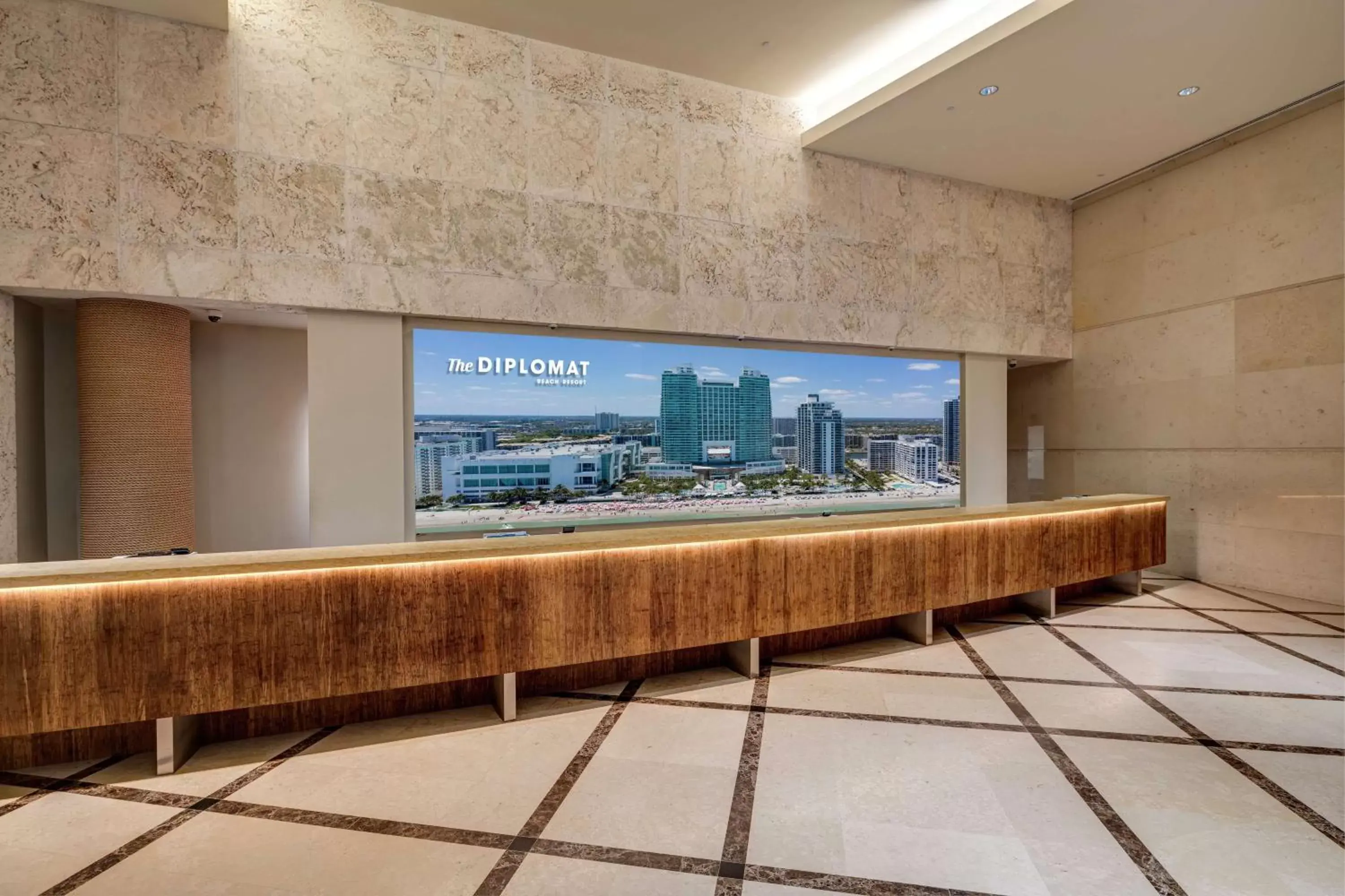 Lobby or reception in The Diplomat Beach Resort Hollywood, Curio Collection by Hilton