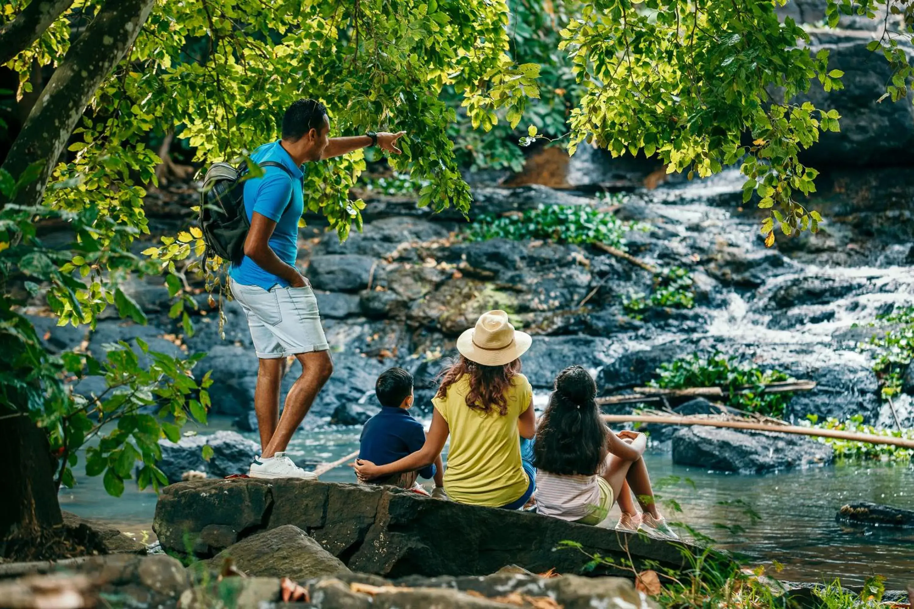 River view in Maritim Resort & Spa Mauritius River view in Maritim Resort & Spa Mauritius