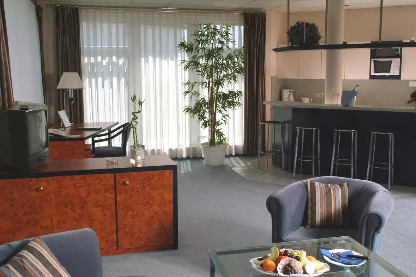 Seating area in Hotel Arkadia