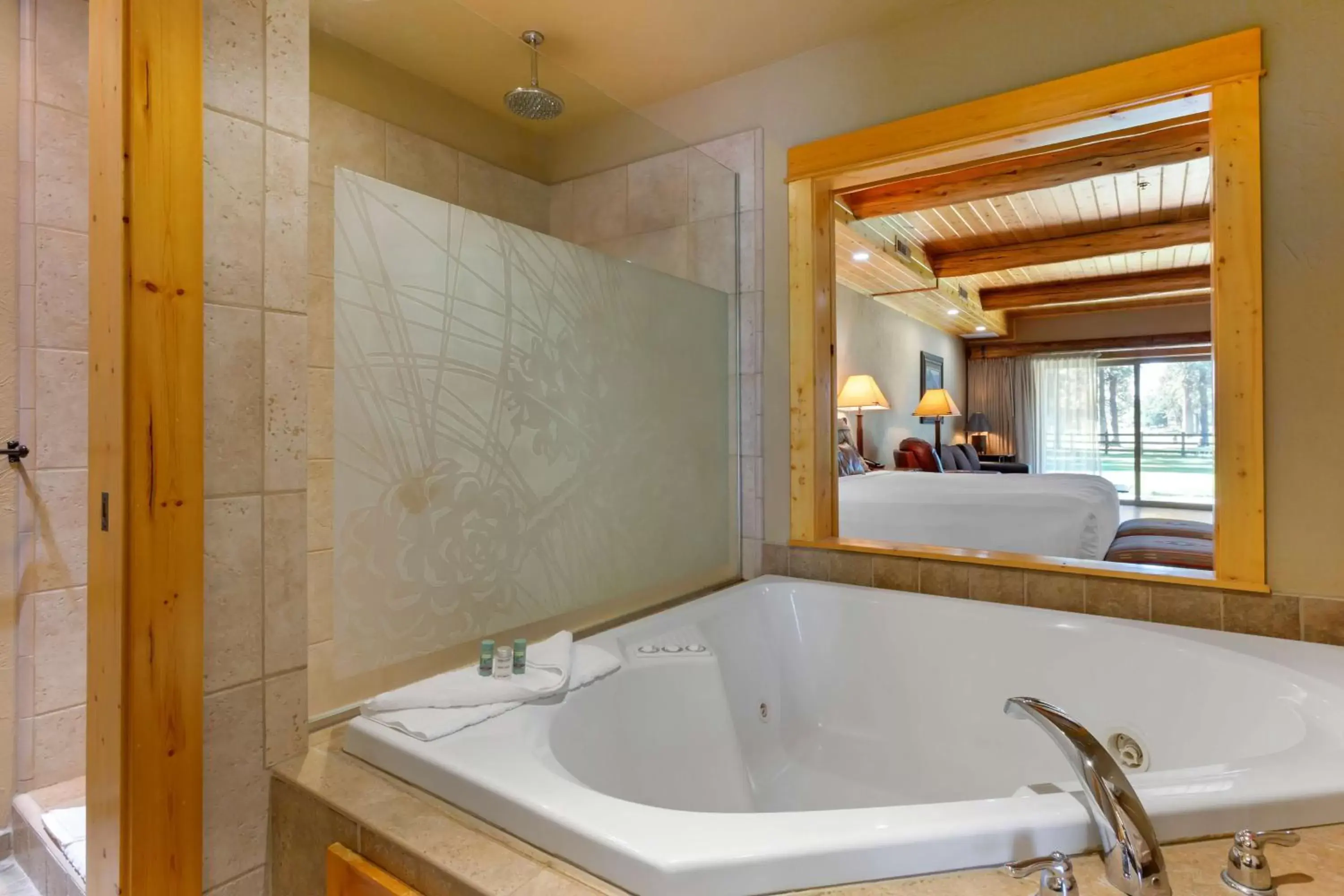 Bathroom in Best Western Ponderosa Lodge